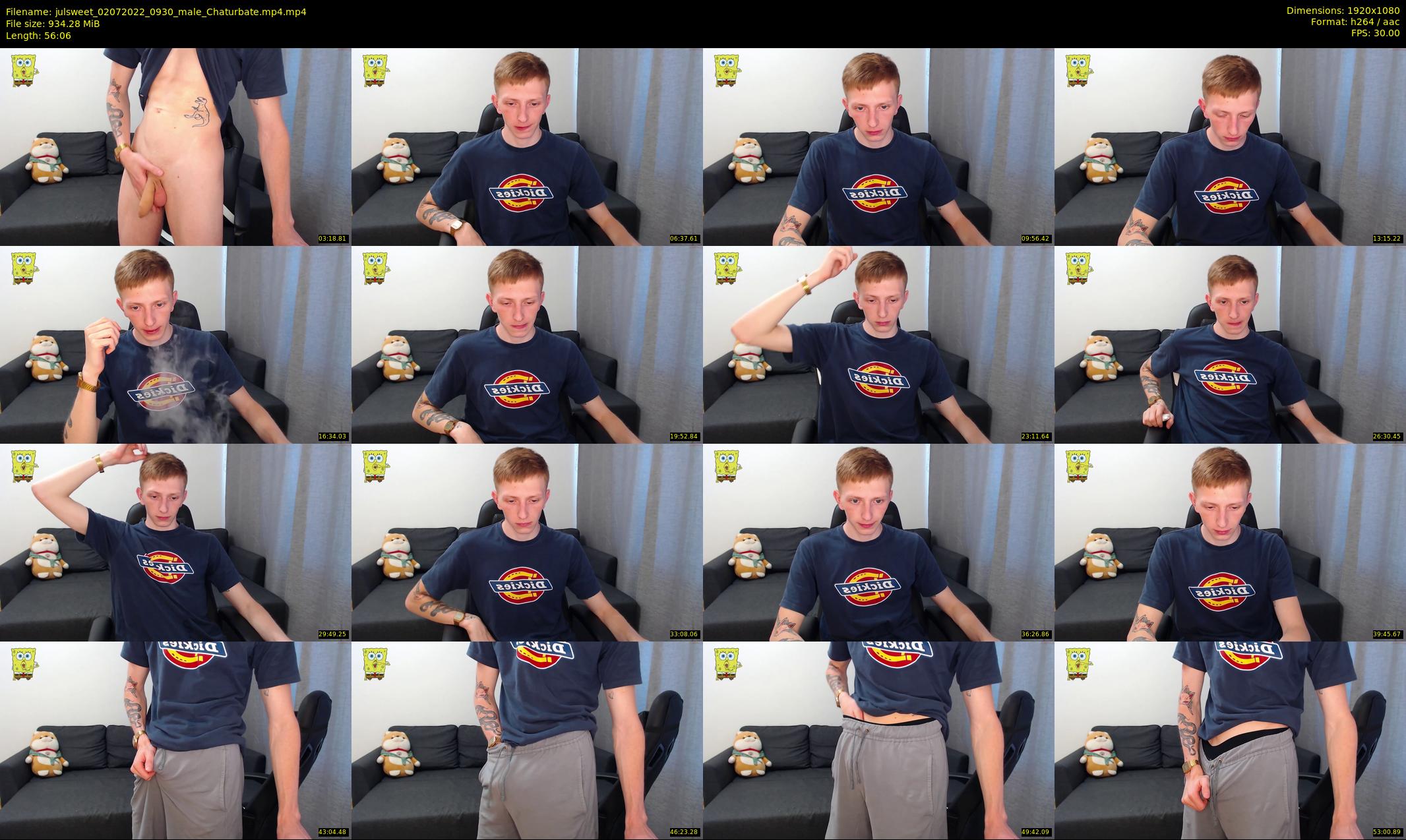 julsweet — 57 minute Chaturbate male cam show recording, 1080p, Jul 2, 2022
