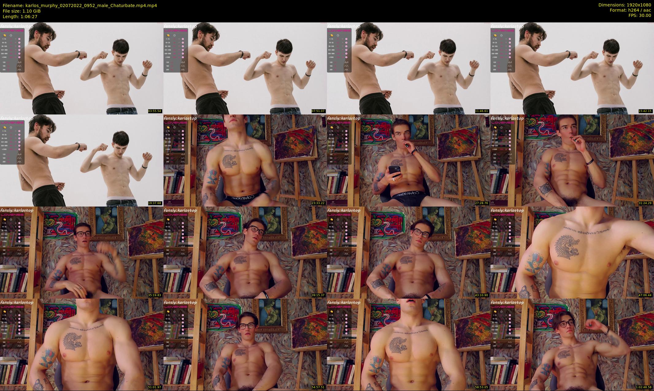 karlos_murphy — 67 minute Chaturbate male cam show recording, 1080p, Jul 2, 2022