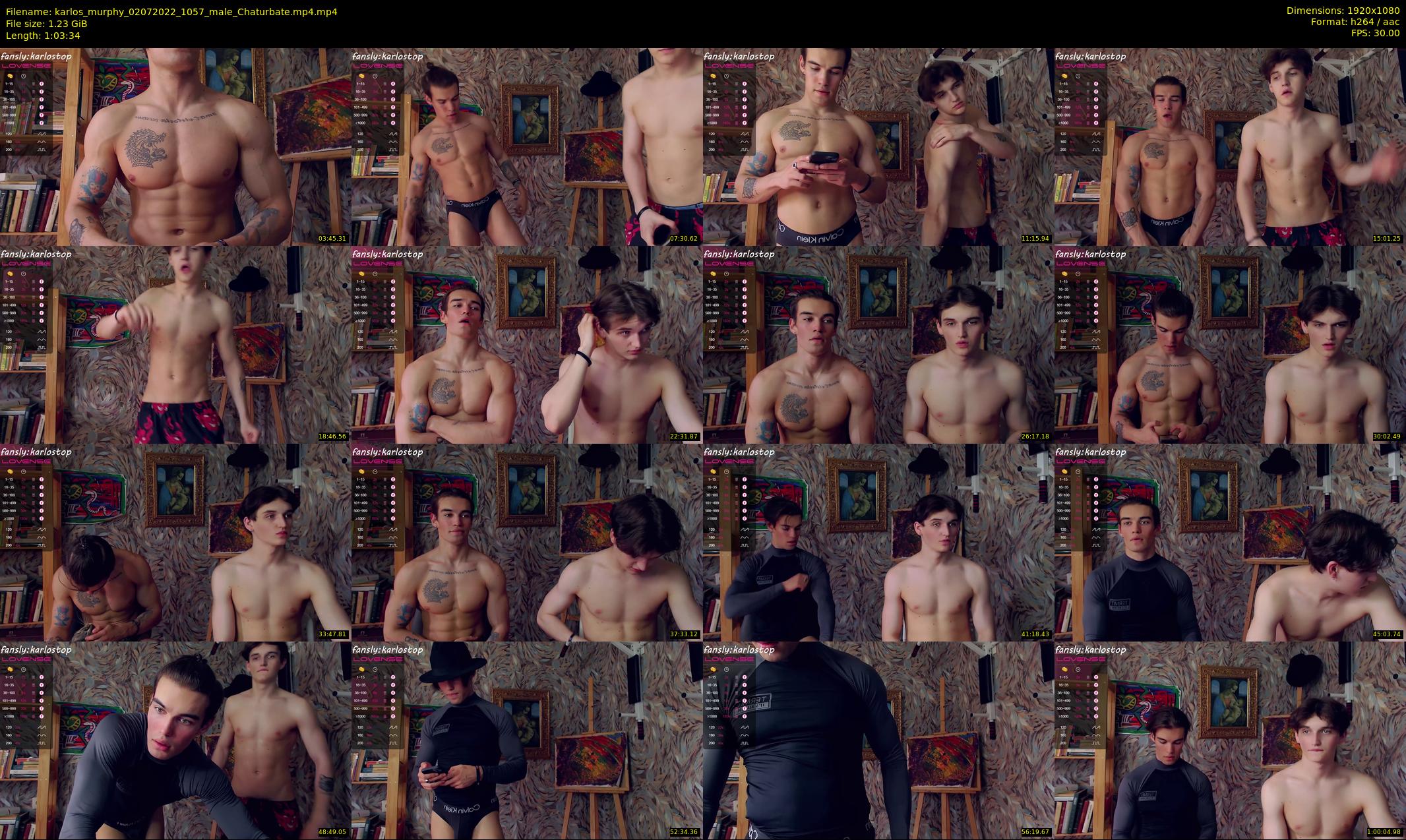 karlos_murphy — 64 minute Chaturbate male cam show recording, 1080p, Jul 2, 2022