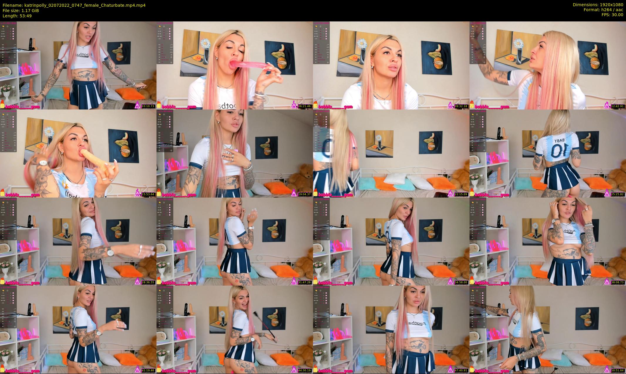 katrinpolly — 54 minute Chaturbate couple cam show recording, 1080p, Jul 2, 2022