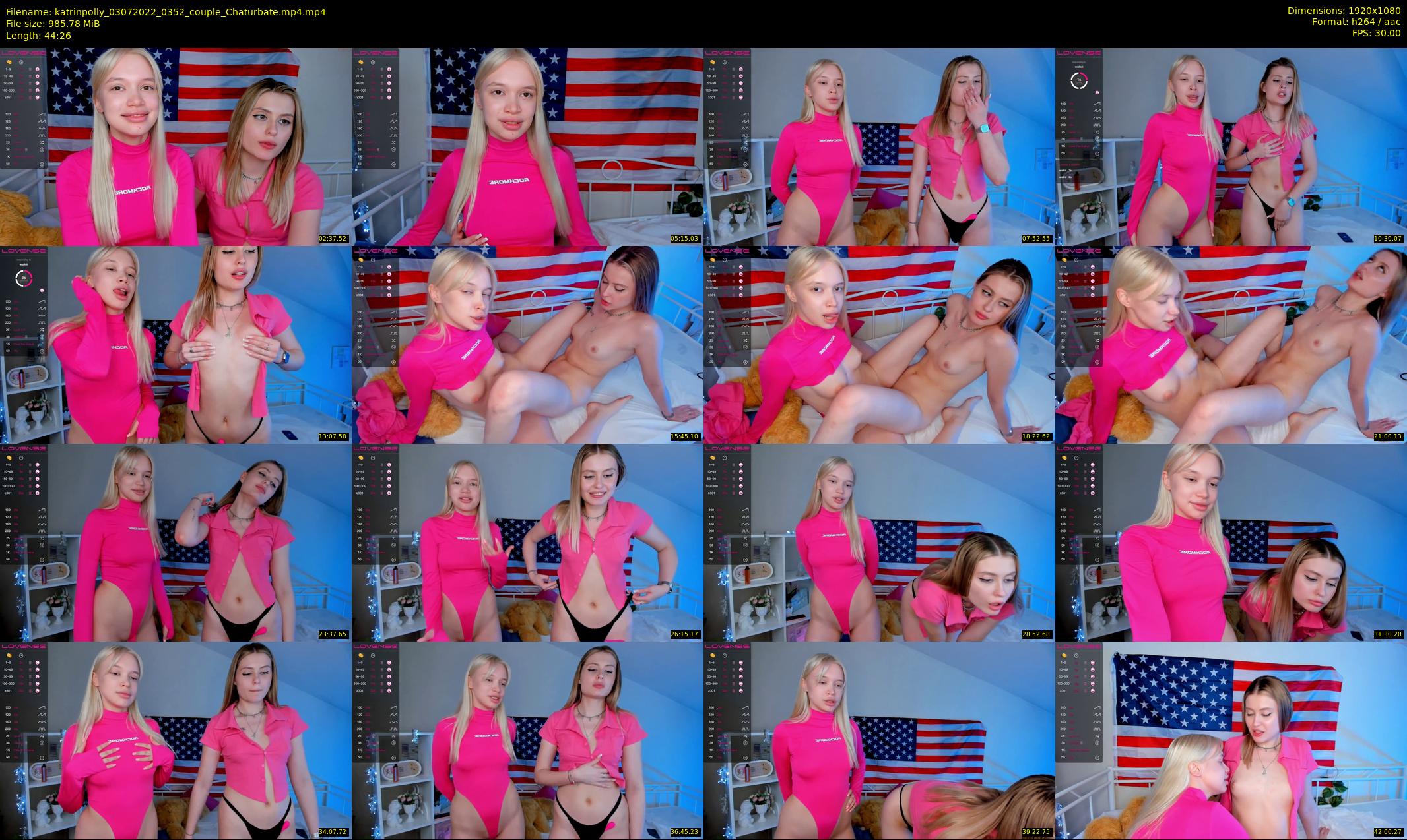 katrinpolly — 45 minute Chaturbate couple cam show recording, 1080p, Jul 3, 2022