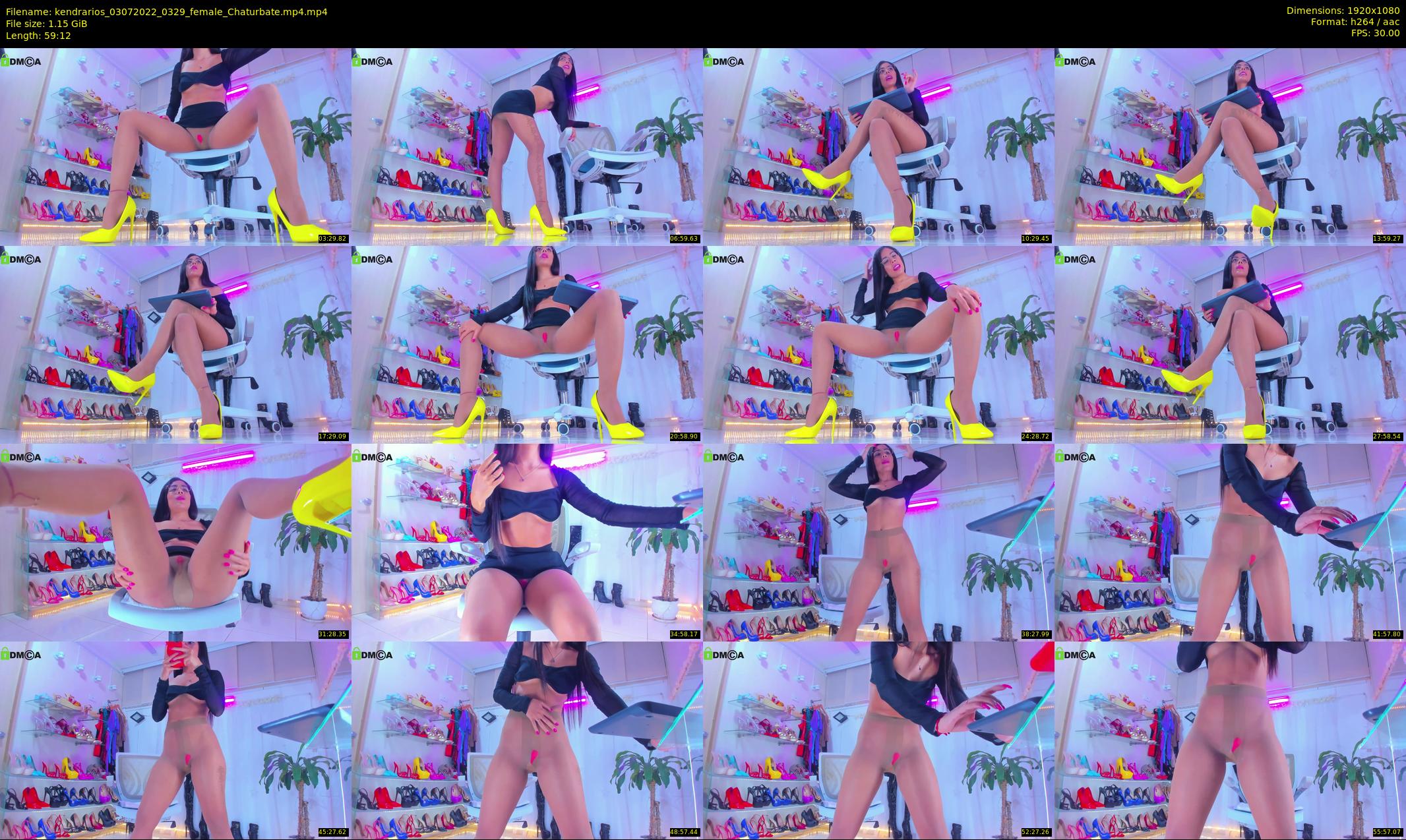 kendrarios — 60 minute Chaturbate female cam show recording, 1080p, Jul 3, 2022