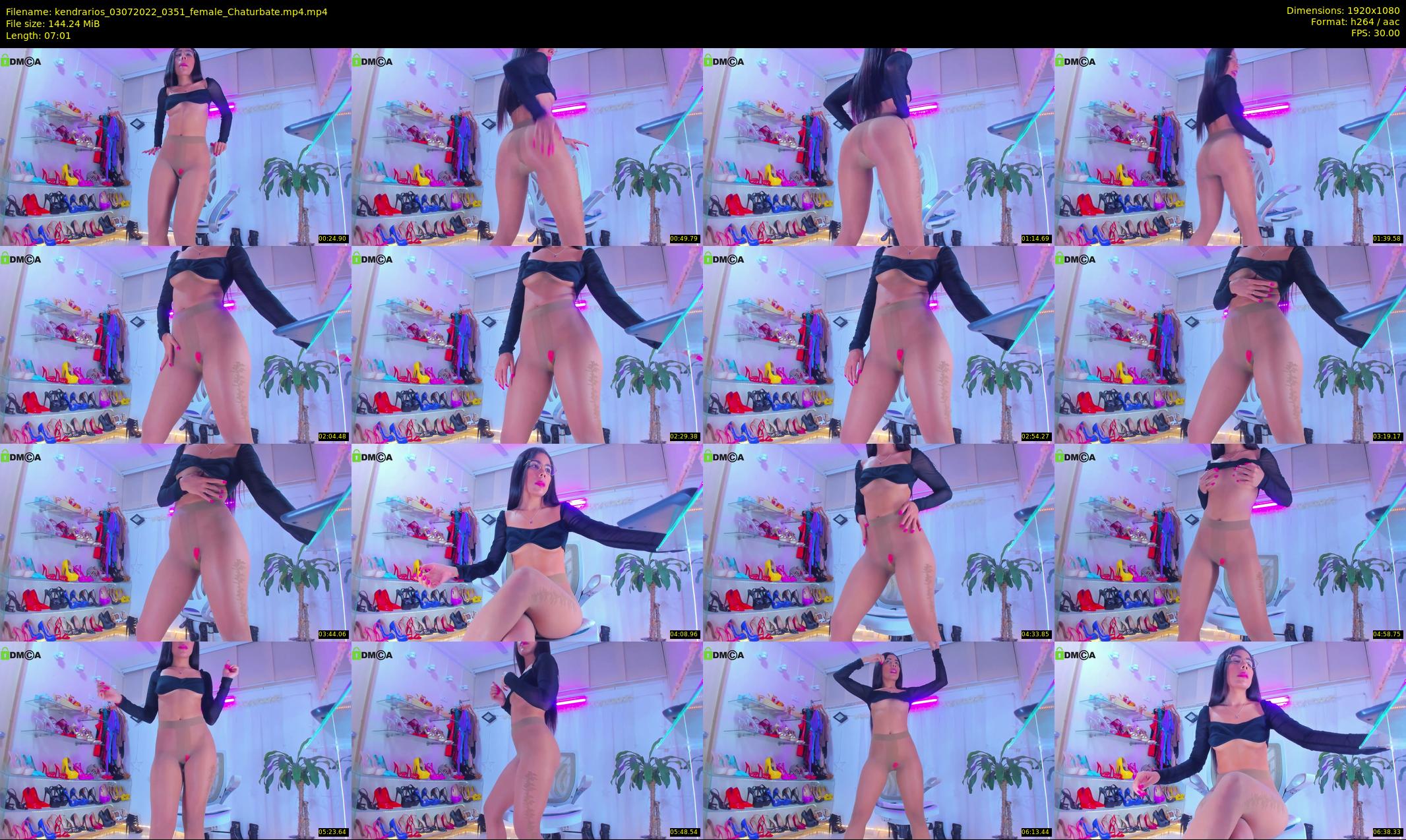 kendrarios — 8 minute Chaturbate female cam show recording, 1080p, Jul 3, 2022