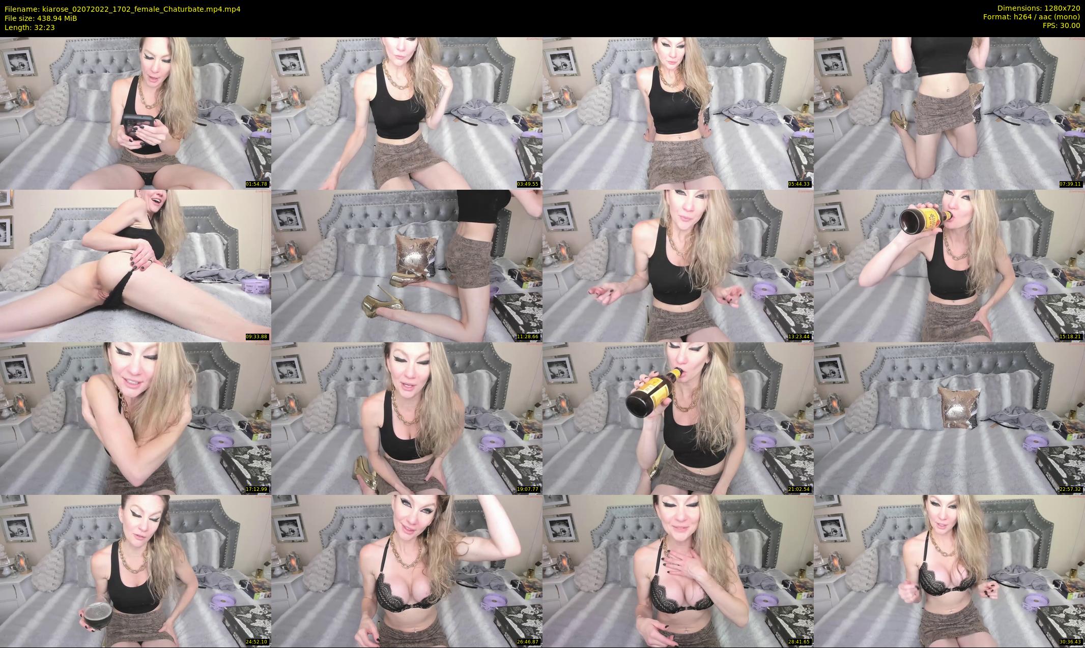 kiarose — 33 minute Chaturbate female cam show recording, 720p, Jul 2, 2022