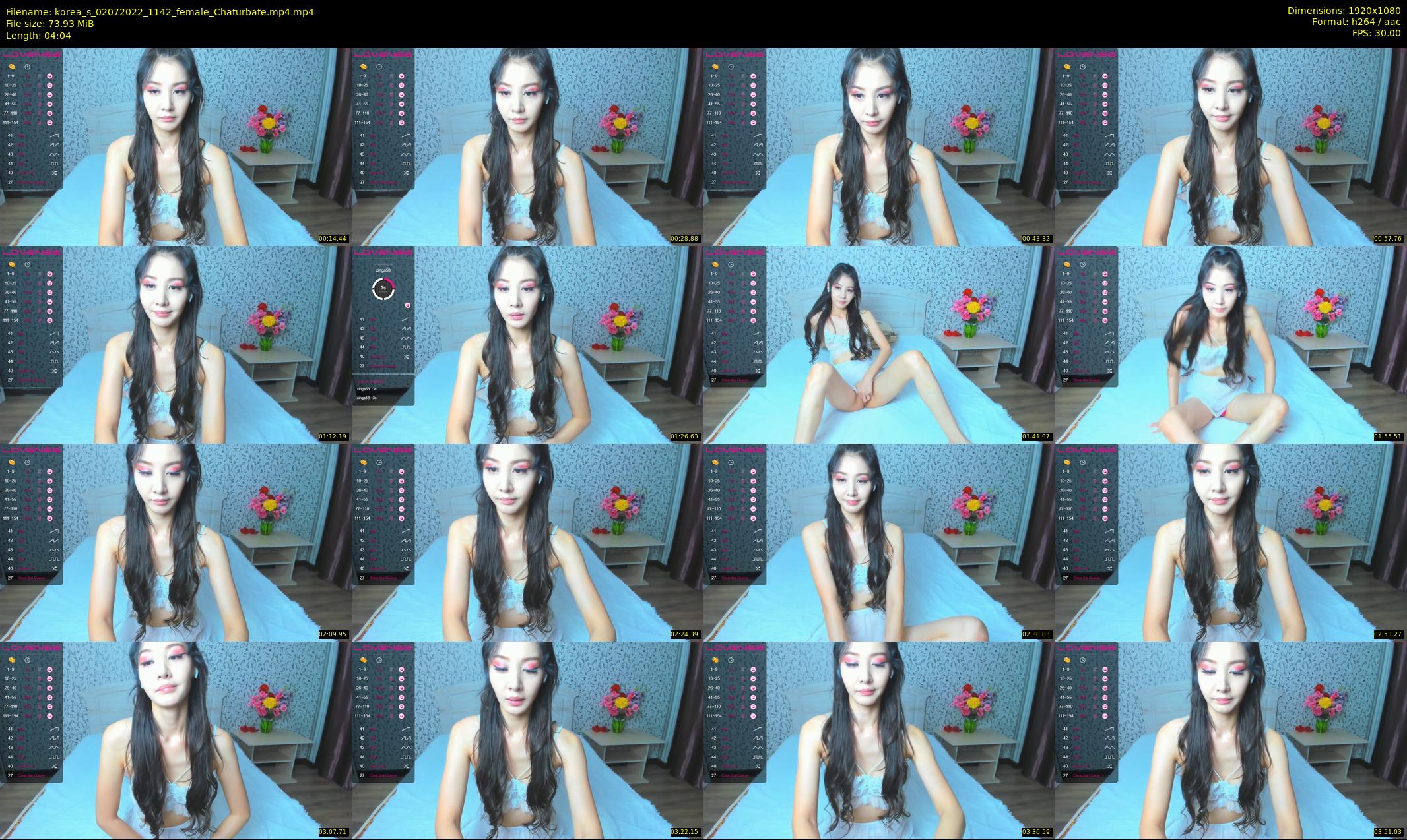korea_s — 5 minute Chaturbate female cam show recording, 1080p, Jul 2, 2022