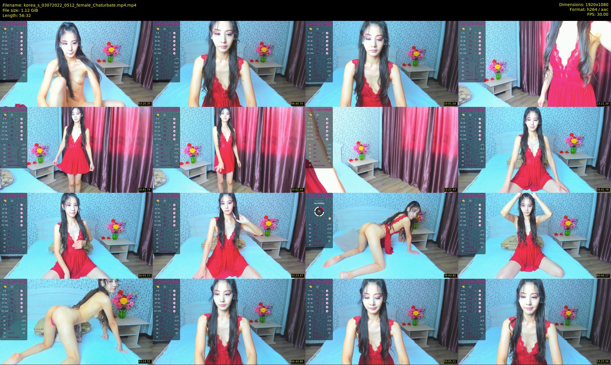 korea_s — 57 minute Chaturbate female cam show recording, 1080p, Jul 3, 2022