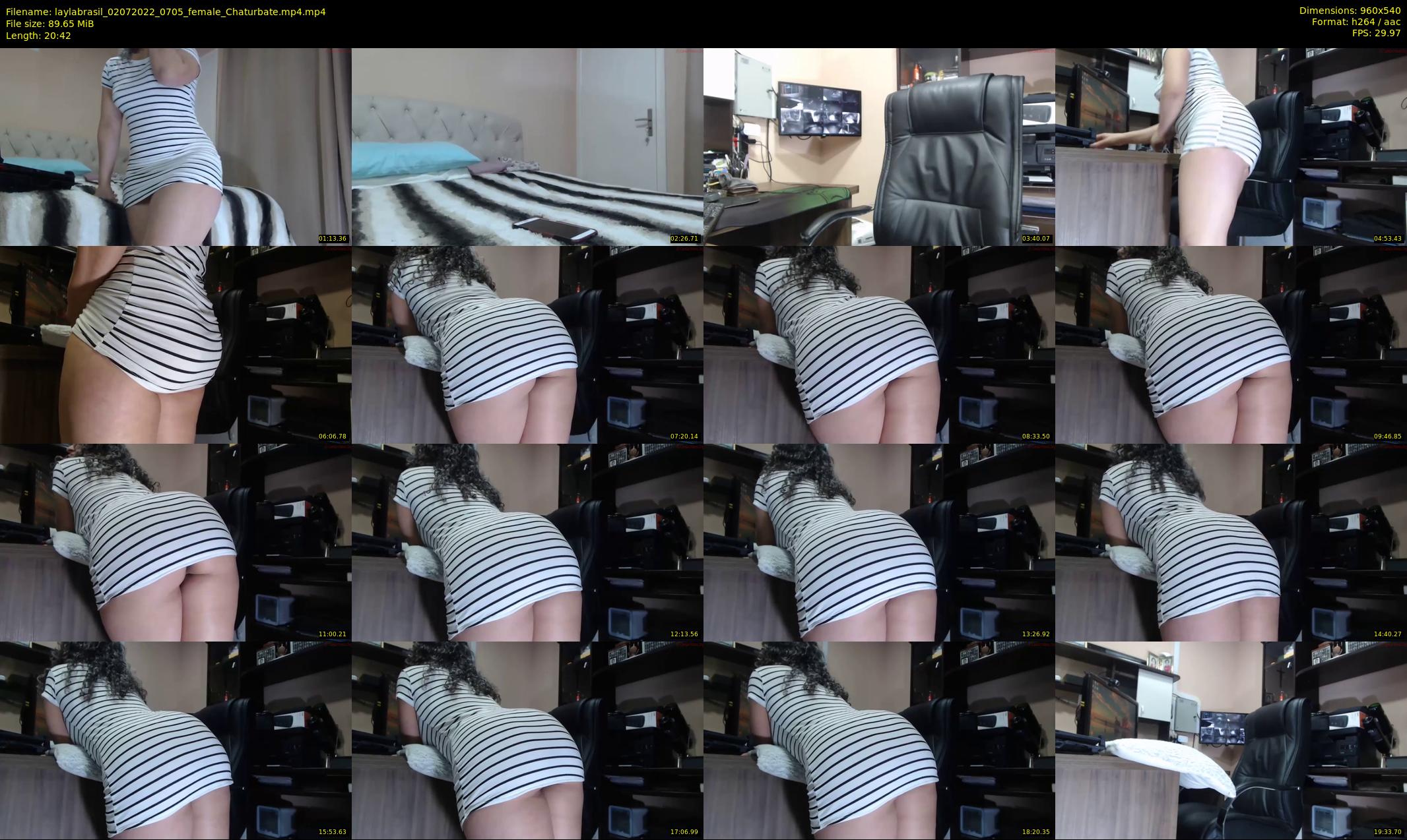 laylabrasil — 21 minute Chaturbate female cam show recording, 480p, Jul 2, 2022