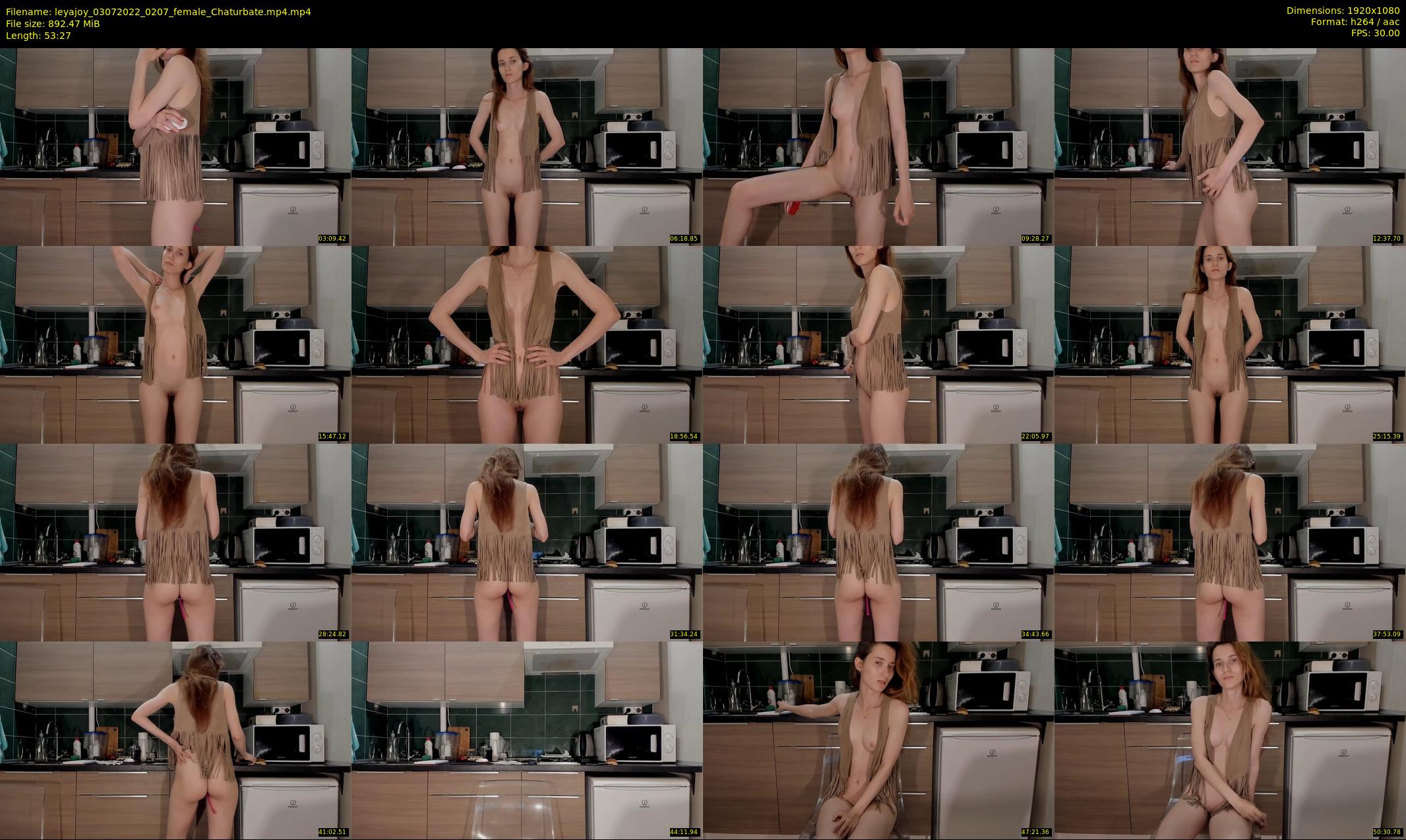 leyajoy — 54 minute Chaturbate female cam show recording, 1080p, Jul 3, 2022