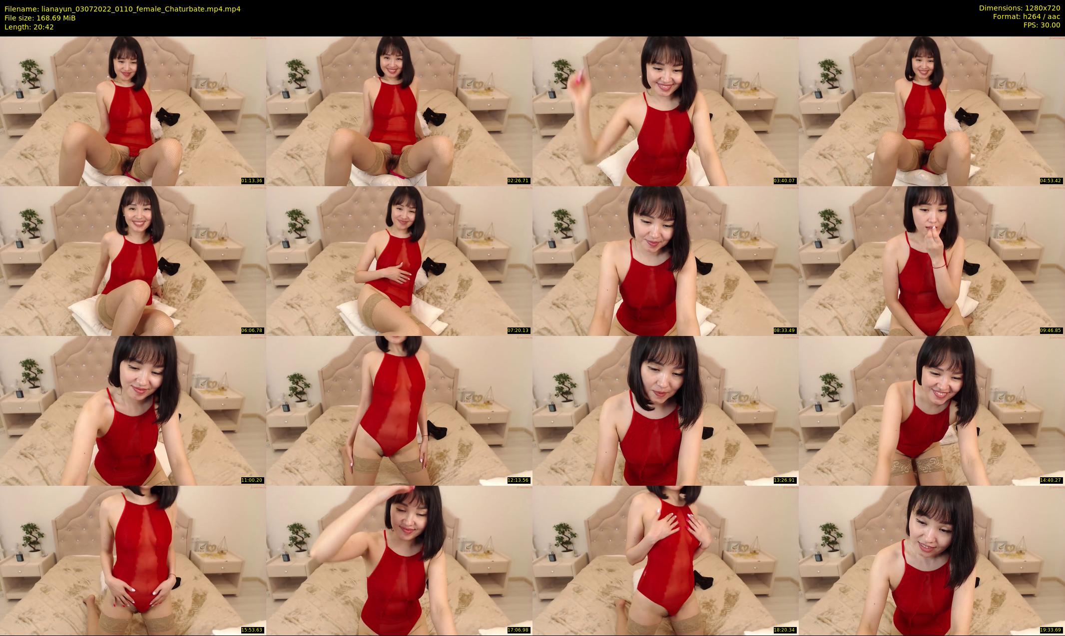 lianayun — 21 minute Chaturbate female cam show recording, 720p, Jul 3, 2022