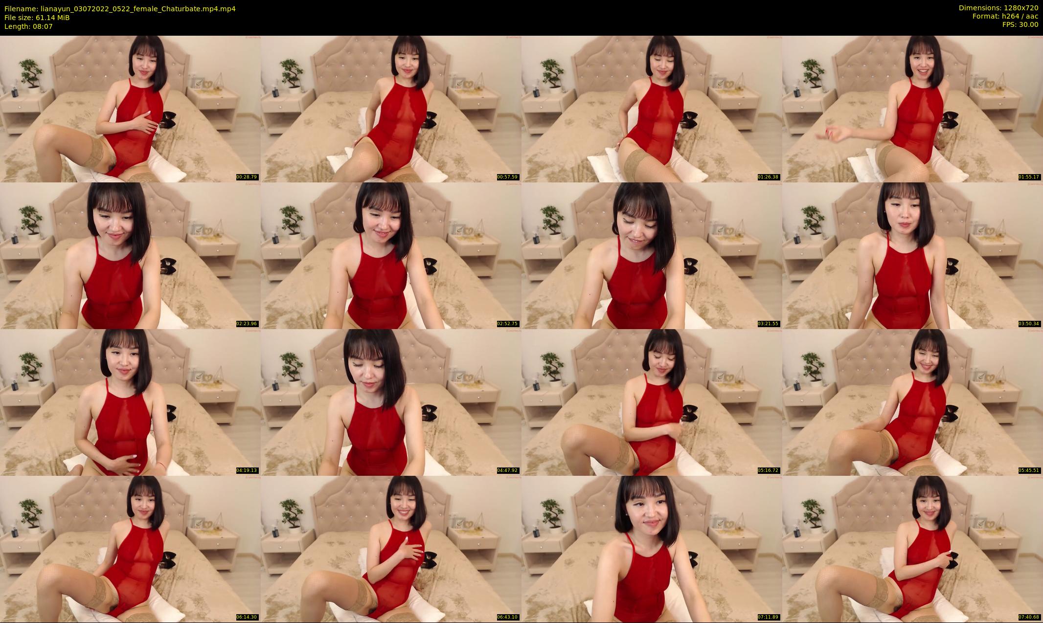 lianayun — 9 minute Chaturbate female cam show recording, 720p, Jul 3, 2022