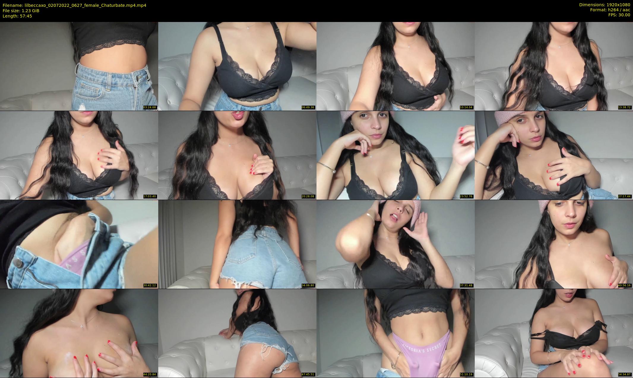 lilbeccaxo — 58 minute Chaturbate female cam show recording, 1080p, Jul 2, 2022