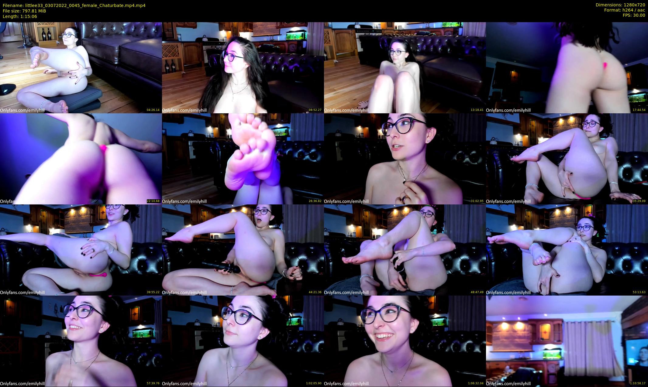 littlee33 — 76 minute Chaturbate female cam show recording, 720p, Jul 3, 2022