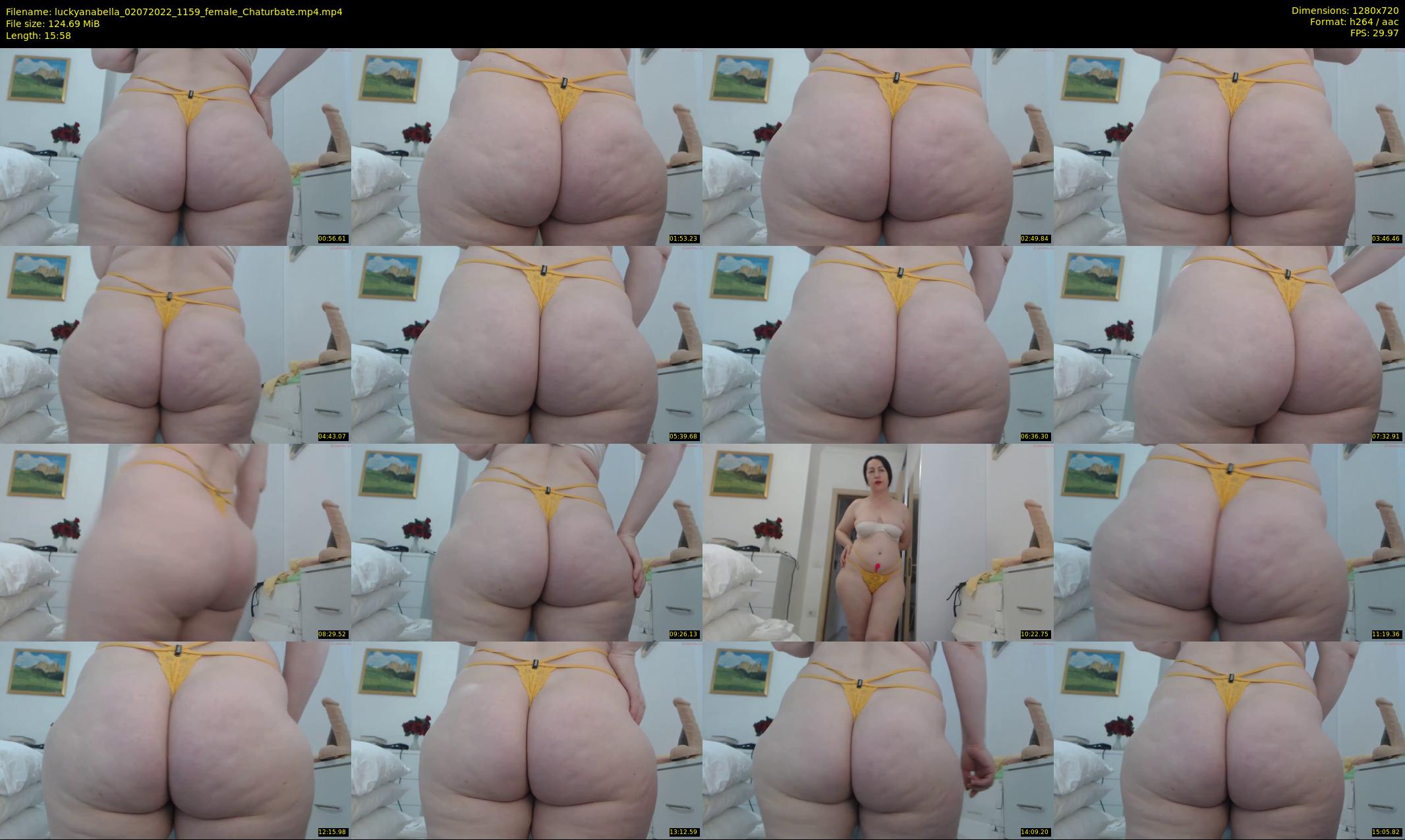 luckyanabella — 16 minute Chaturbate female cam show recording, 720p, Jul 2, 2022