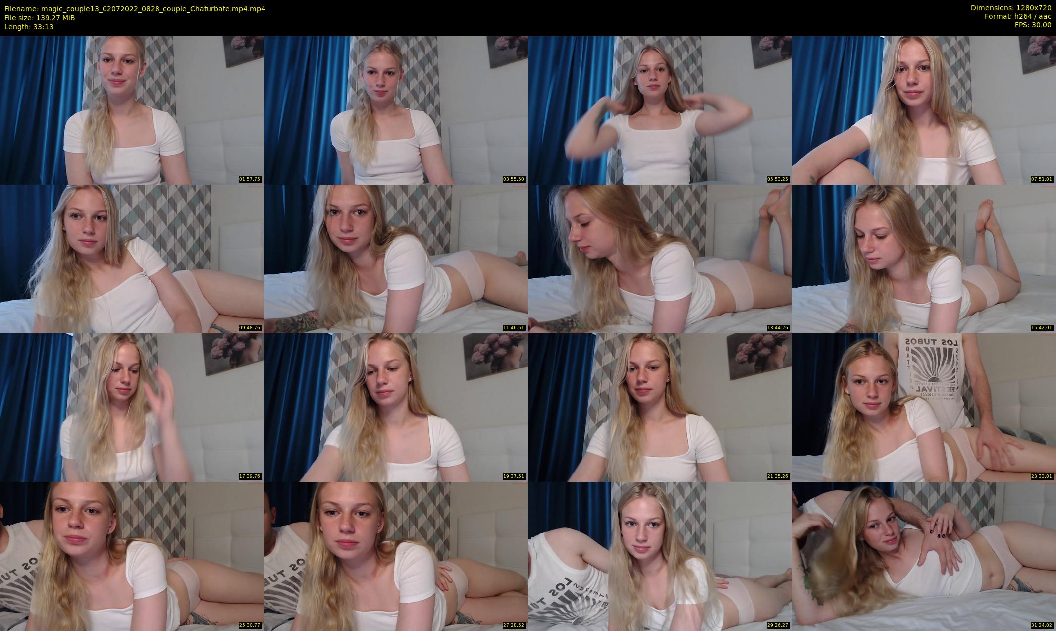 magic_couple13 — 34 minute Chaturbate couple cam show recording, 720p, Jul 2, 2022
