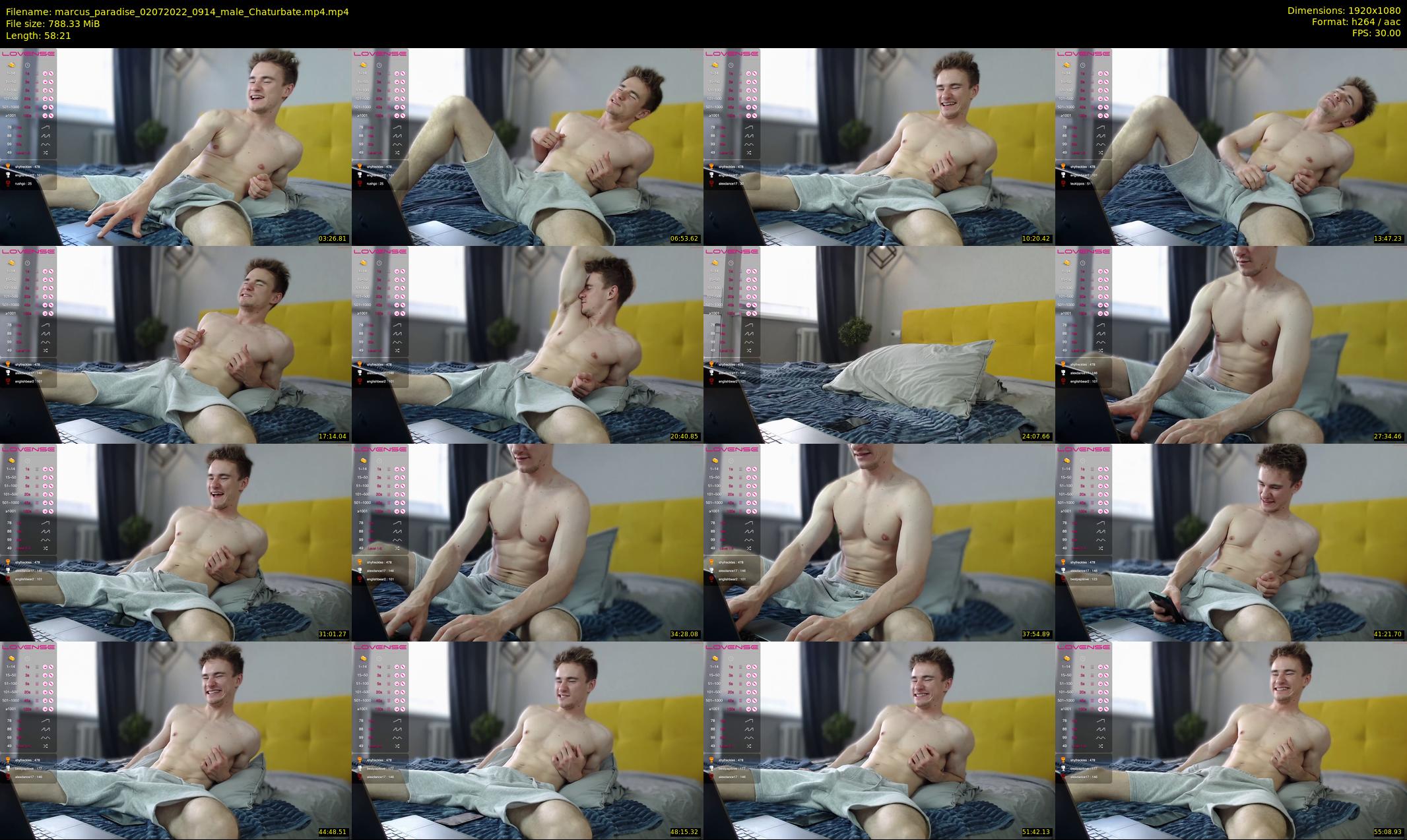 marcus_paradise — 59 minute Chaturbate male cam show recording, 1080p, Jul 2, 2022