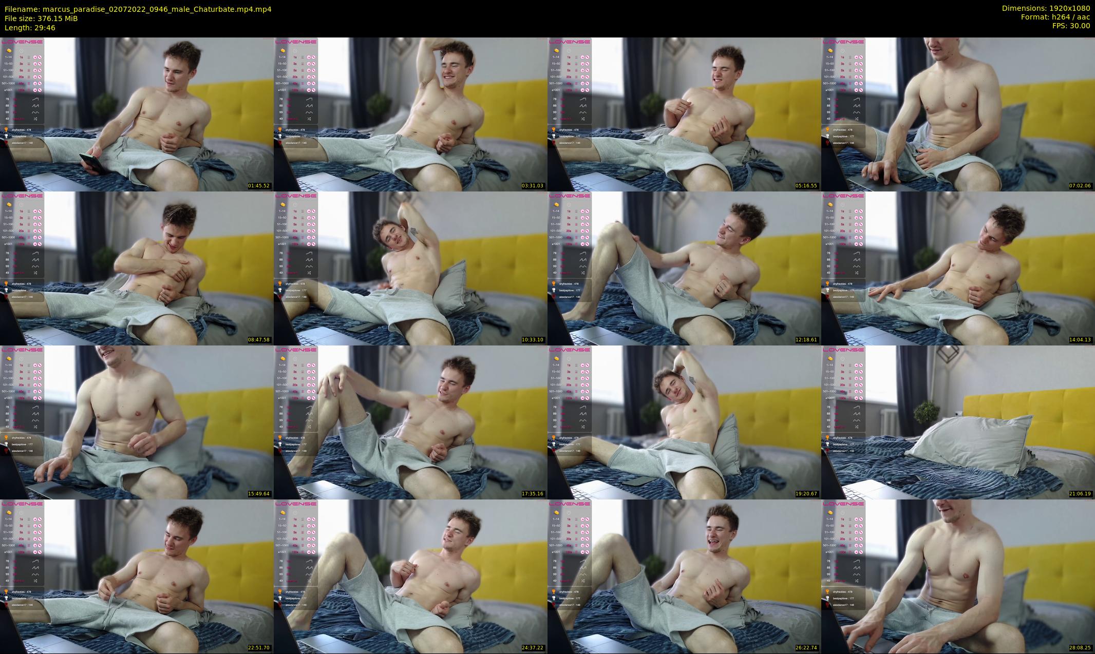 marcus_paradise — 30 minute Chaturbate male cam show recording, 1080p, Jul 2, 2022