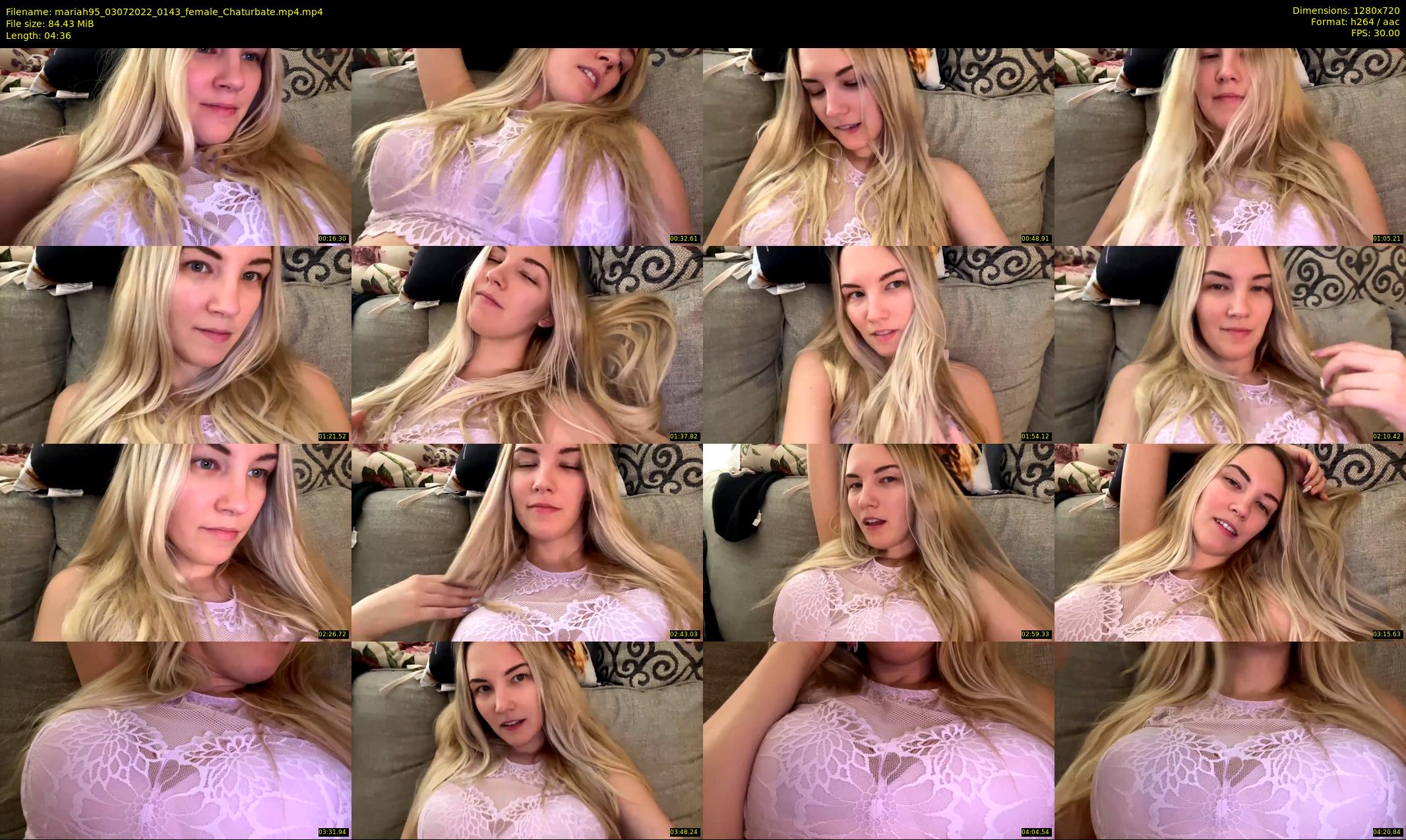 mariah95 — 5 minute Chaturbate female cam show recording, 720p, Jul 3, 2022
