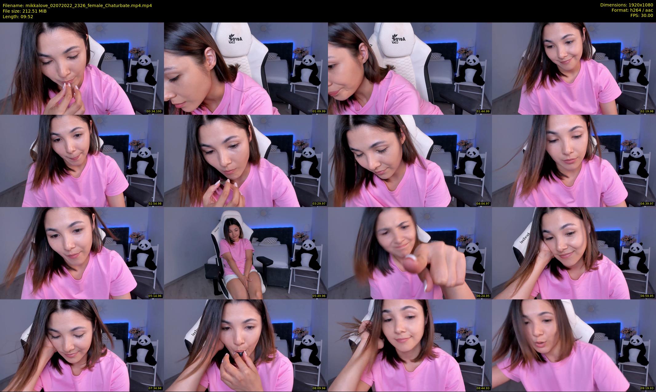 mikkalove — 10 minute Chaturbate female cam show recording, 1080p, Jul 2, 2022