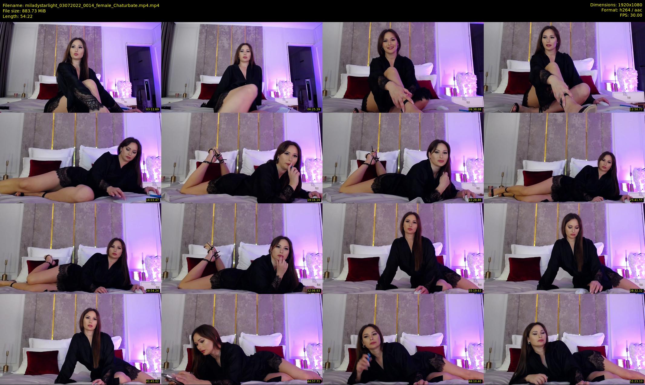 miladystarlight — 55 minute Chaturbate female cam show recording, 1080p, Jul 3, 2022