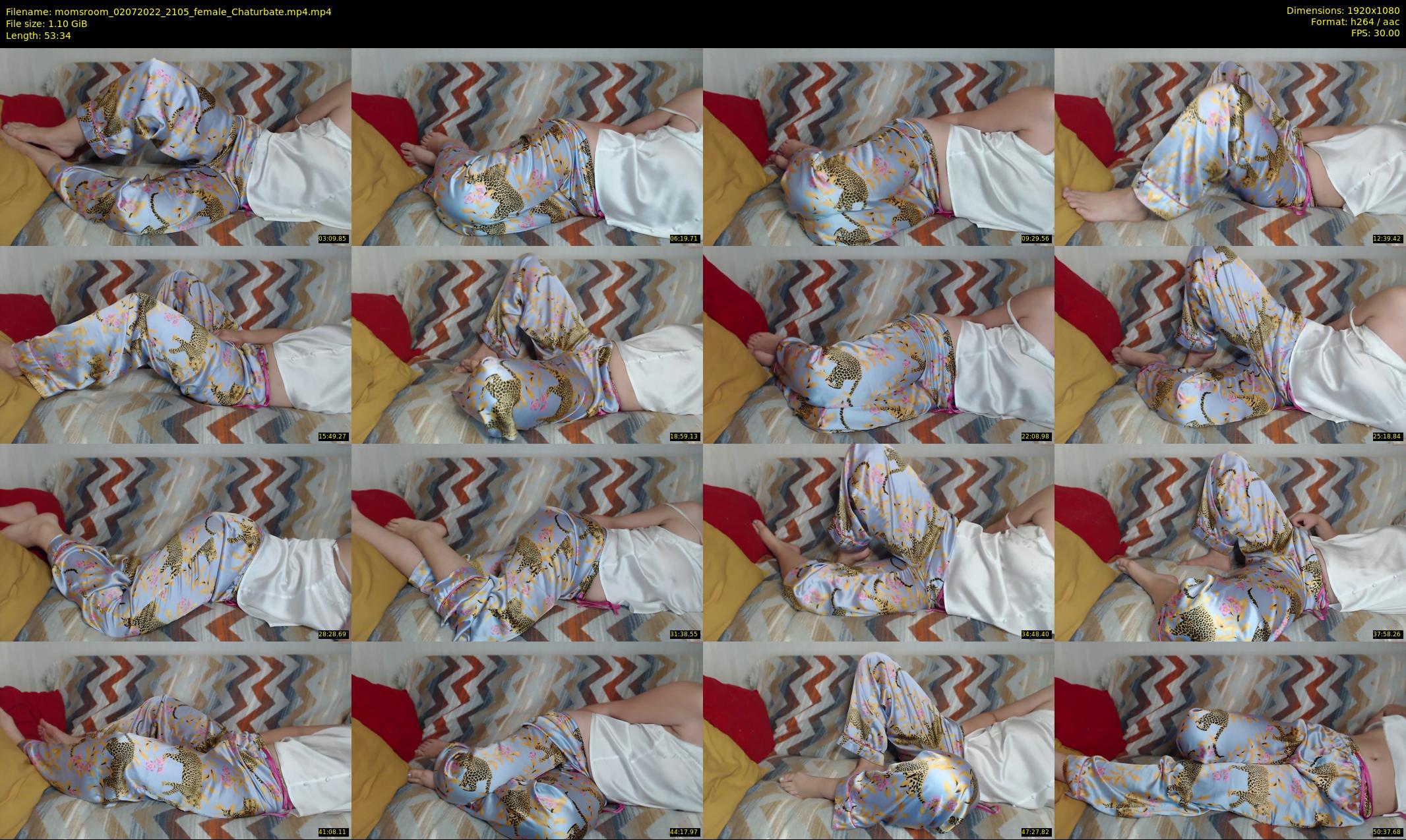 momsroom — 54 minute Chaturbate couple cam show recording, 1080p, Jul 2, 2022