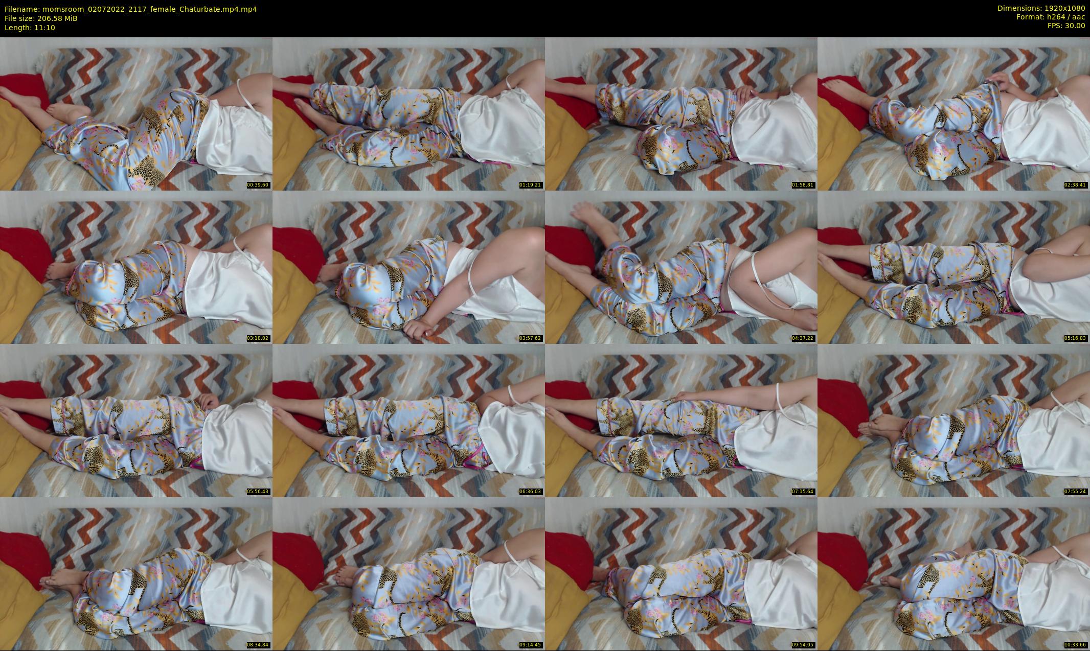 momsroom — 12 minute Chaturbate couple cam show recording, 1080p, Jul 2, 2022