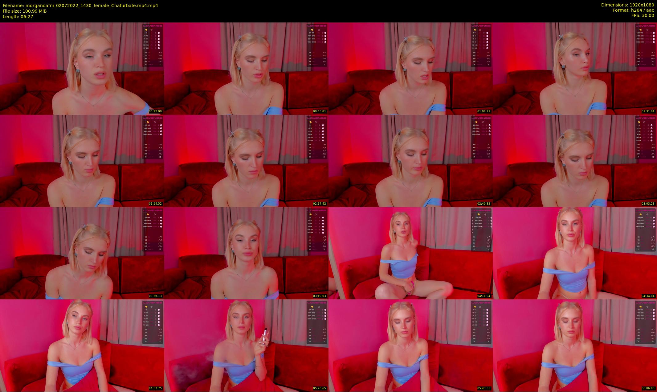 morgandafni — 7 minute Chaturbate couple cam show recording, 1080p, Jul 2, 2022
