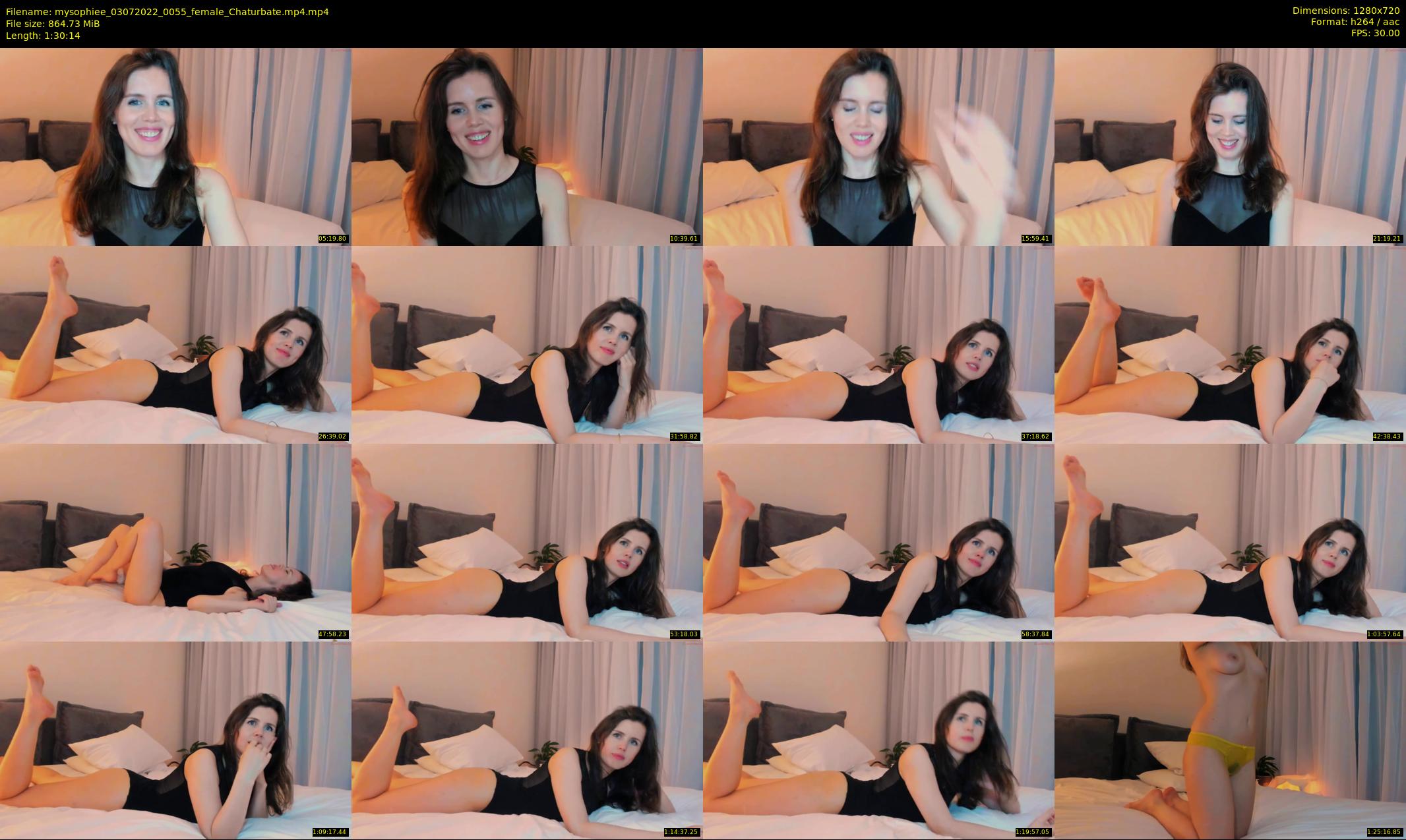 mysophiee — 91 minute Chaturbate female cam show recording, 720p, Jul 3, 2022