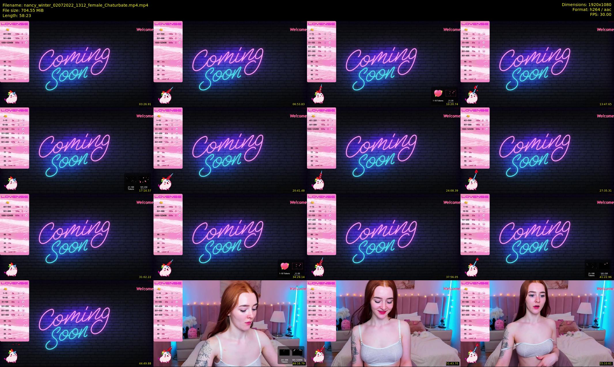 nancy_winter — 59 minute Chaturbate female cam show recording, 1080p, Jul 2, 2022