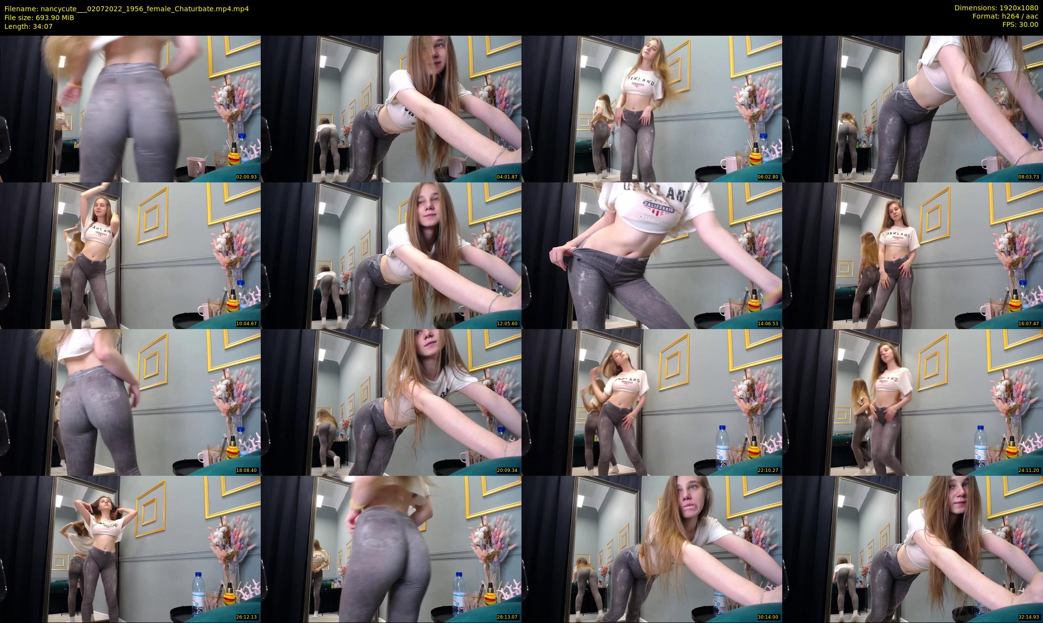 nancycute__ — 35 minute Chaturbate female cam show recording, 1080p, Jul 2, 2022
