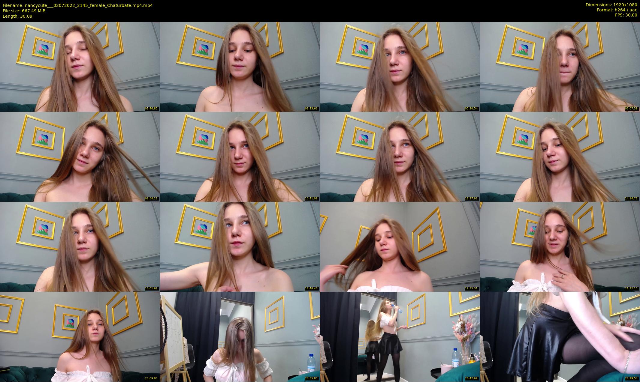 nancycute__ — 31 minute Chaturbate female cam show recording, 1080p, Jul 2, 2022