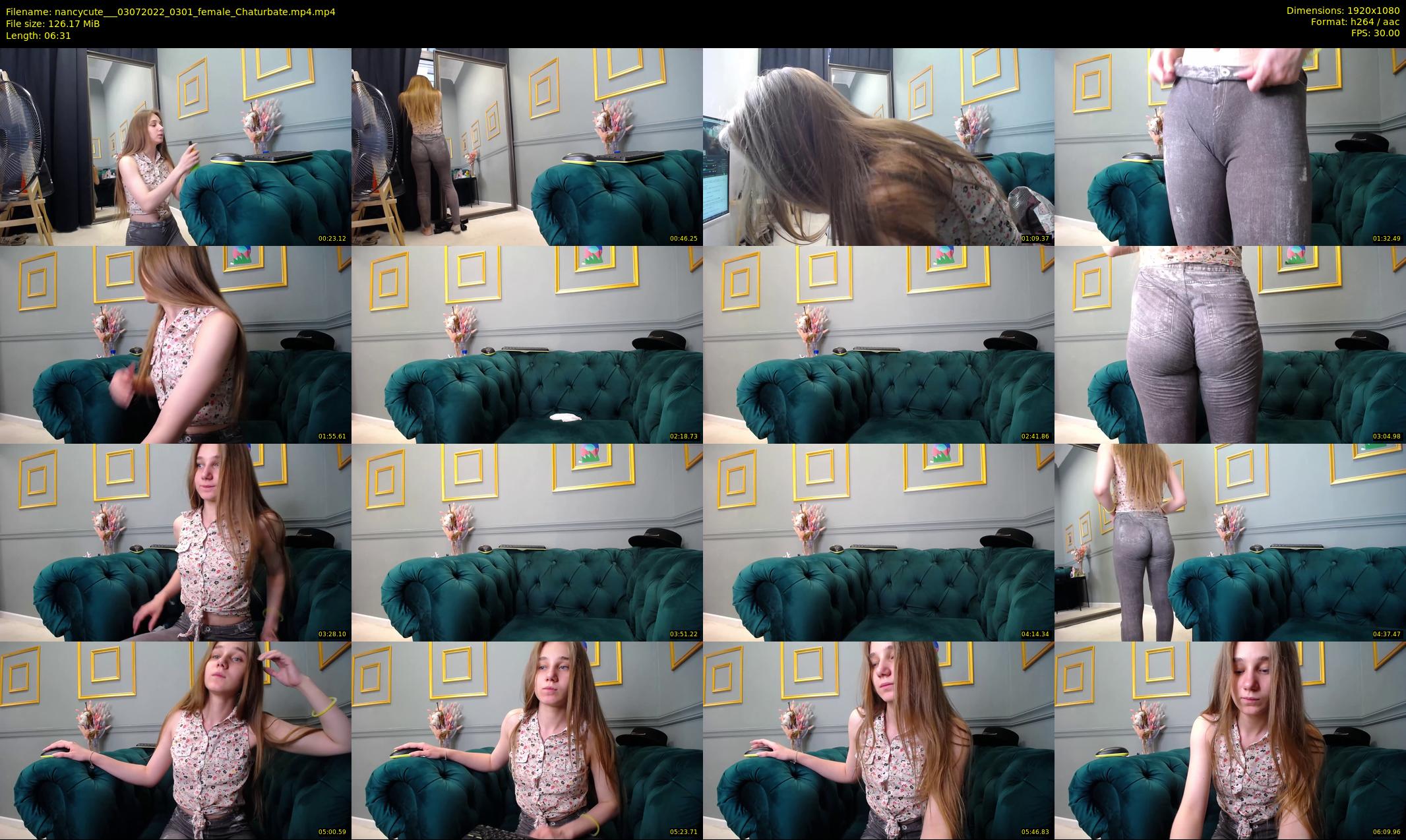 nancycute__ — 7 minute Chaturbate female cam show recording, 1080p, Jul 3, 2022