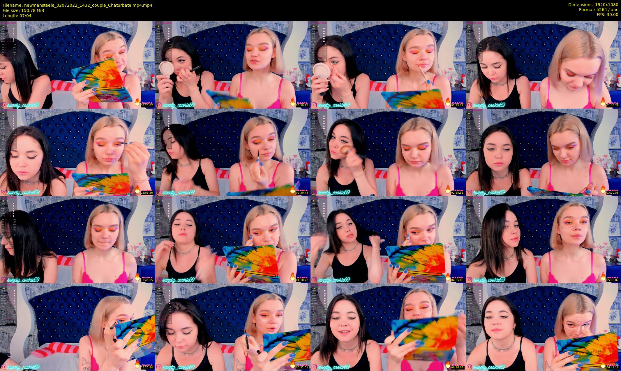 newmansteele — 8 minute Chaturbate couple cam show recording, 1080p, Jul 2, 2022