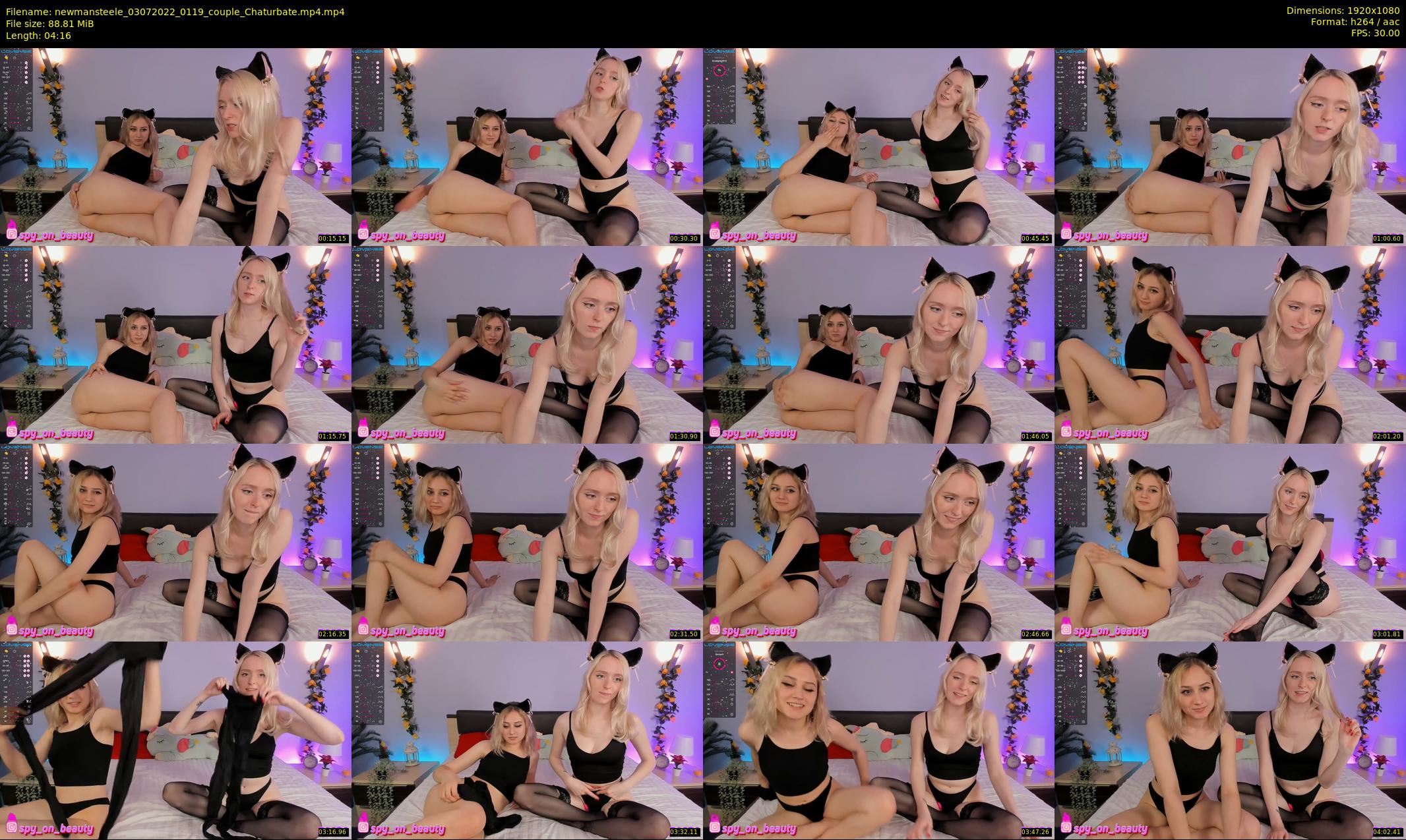 newmansteele — 5 minute Chaturbate couple cam show recording, 1080p, Jul 3, 2022