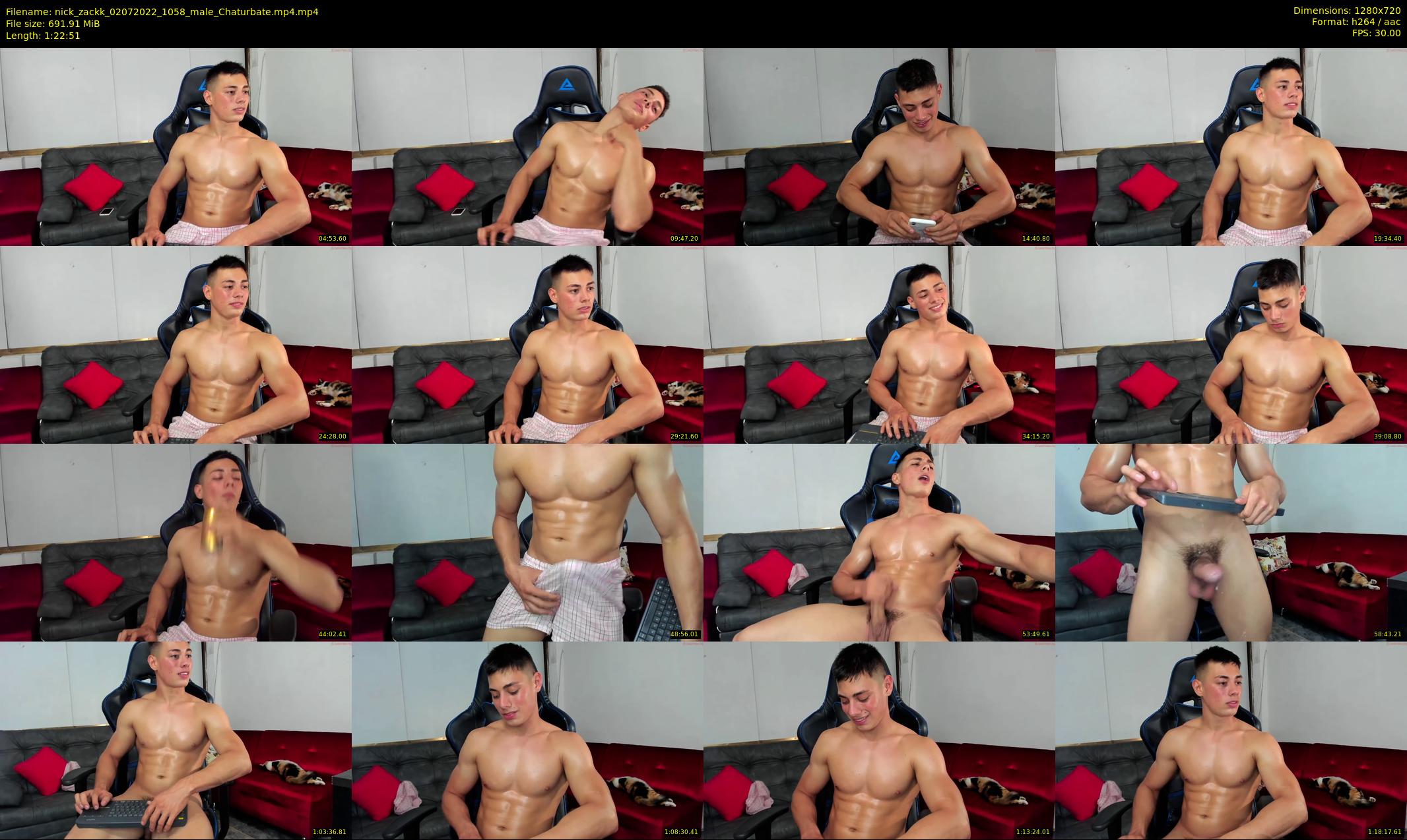 nick_zackk — 83 minute Chaturbate male cam show recording, 720p, Jul 2, 2022