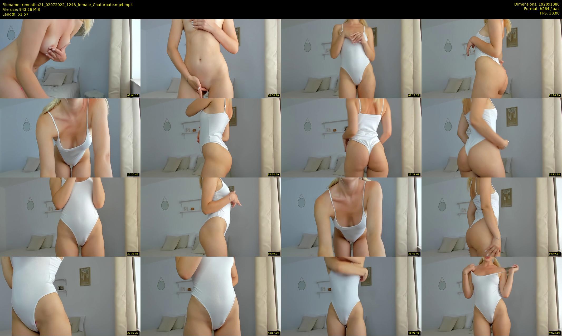 rennatha21 — 52 minute Chaturbate female cam show recording, 1080p, Jul 2, 2022