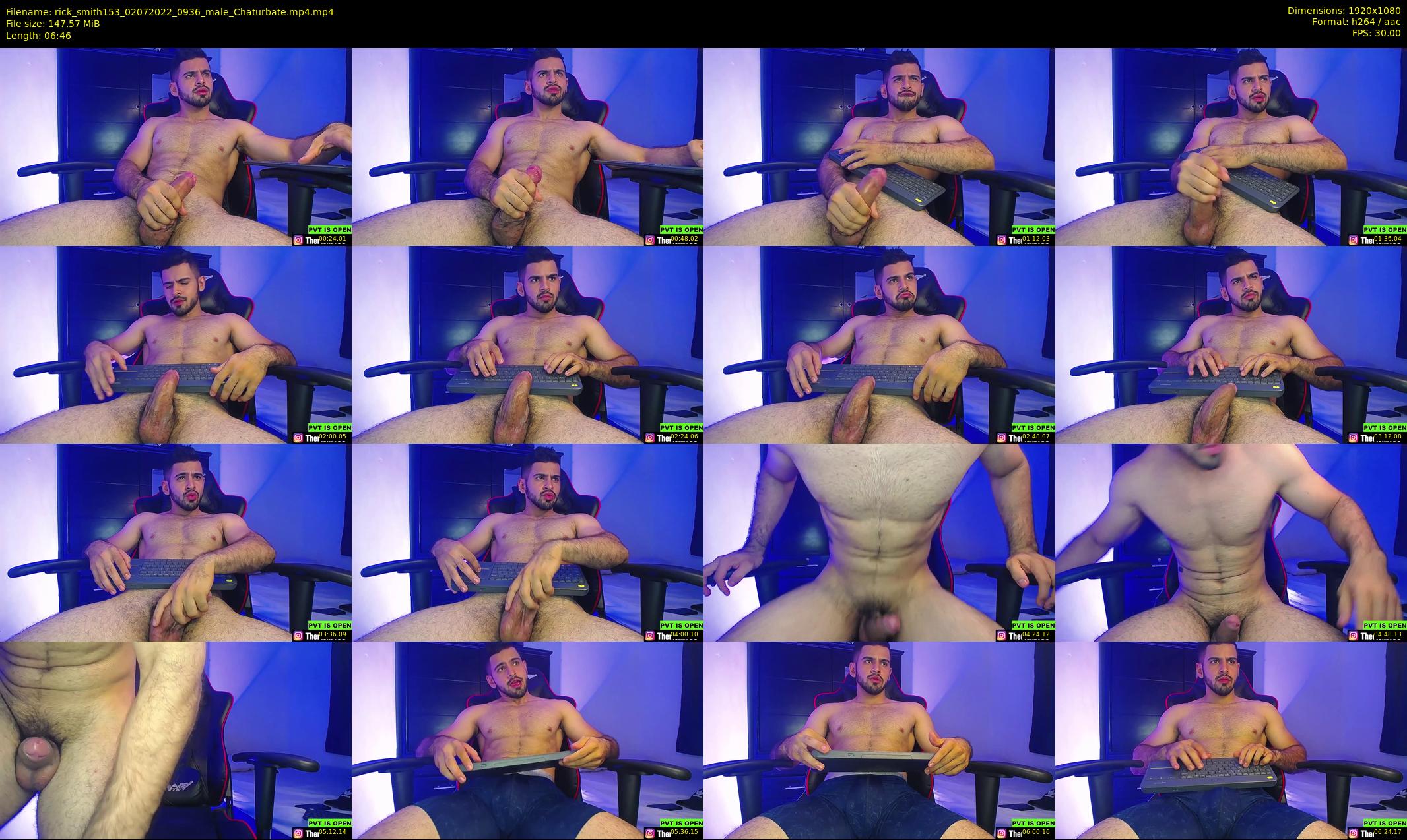 rick_smith153 — 7 minute Chaturbate male cam show recording, 1080p, Jul 2, 2022