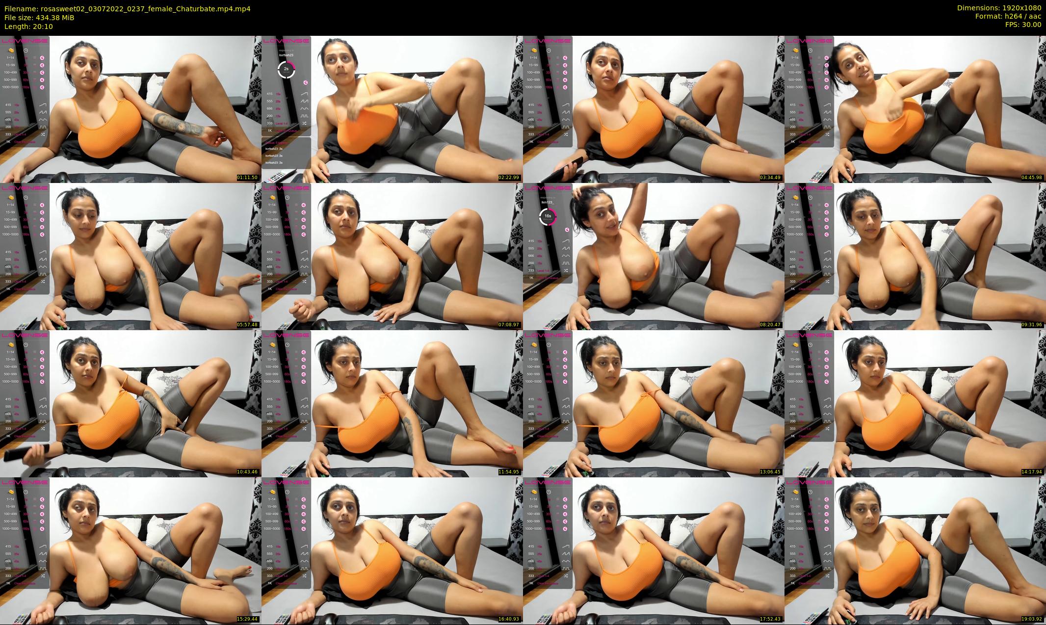 rosasweet02 — 21 minute Chaturbate female cam show recording, 1080p, Jul 3, 2022
