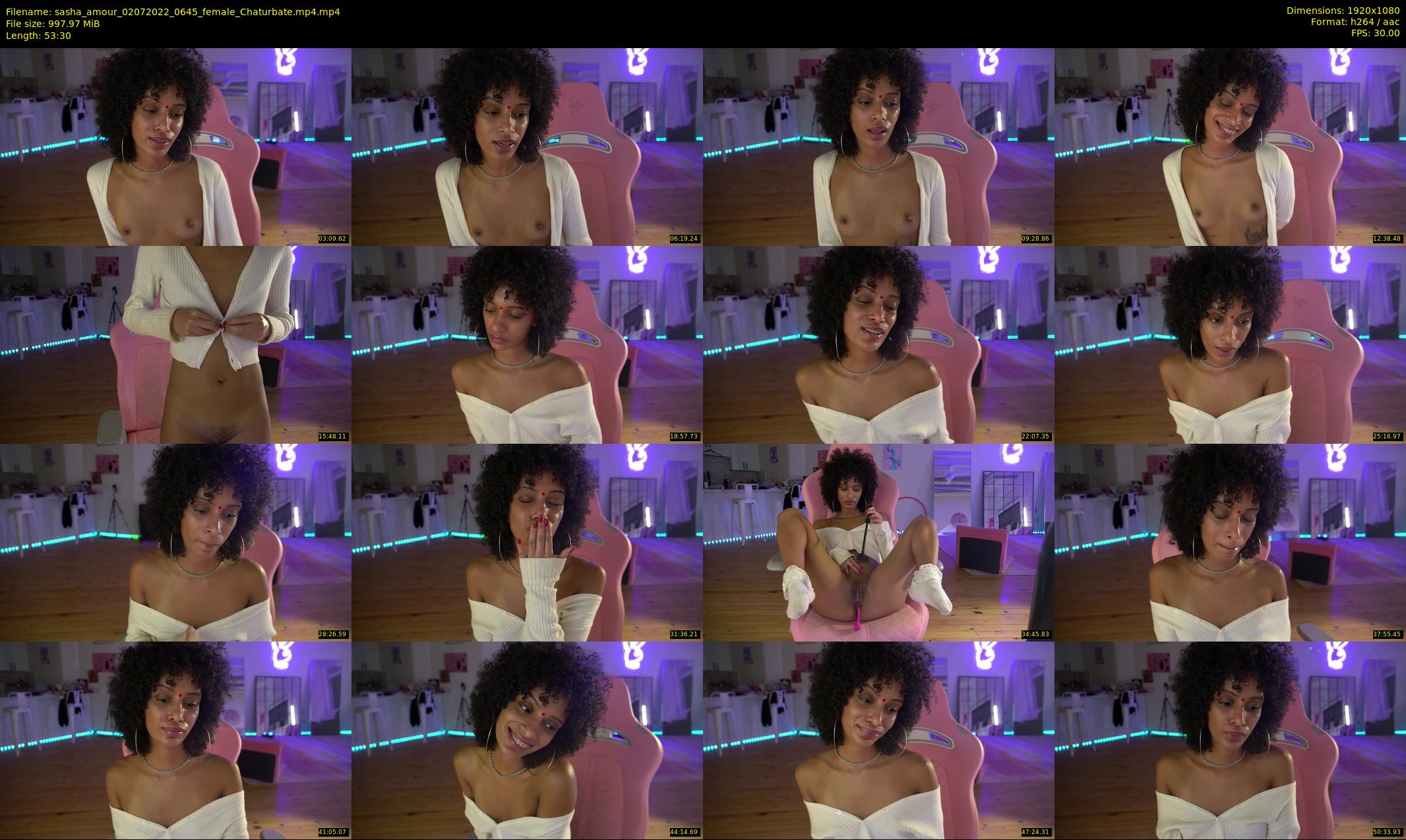 sasha_amour — 54 minute Chaturbate female cam show recording, 1080p, Jul 2, 2022