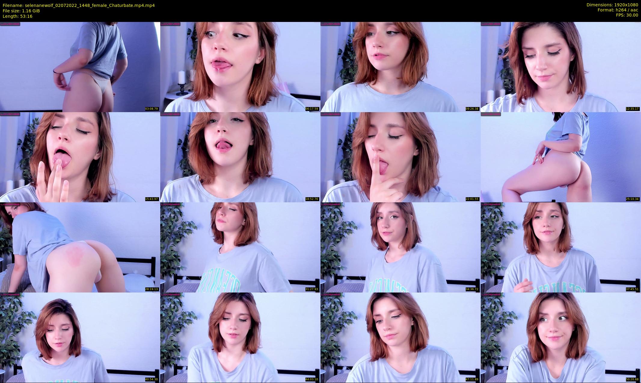 selenanewolf — 54 minute Chaturbate couple cam show recording, 1080p, Jul 2, 2022