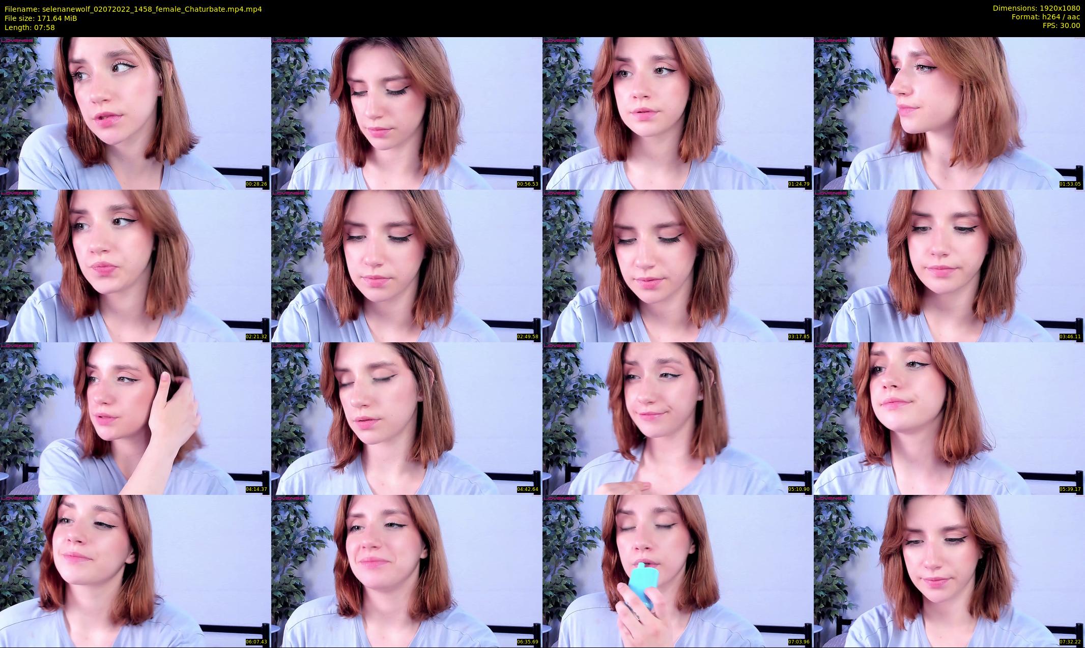 selenanewolf — 8 minute Chaturbate couple cam show recording, 1080p, Jul 2, 2022