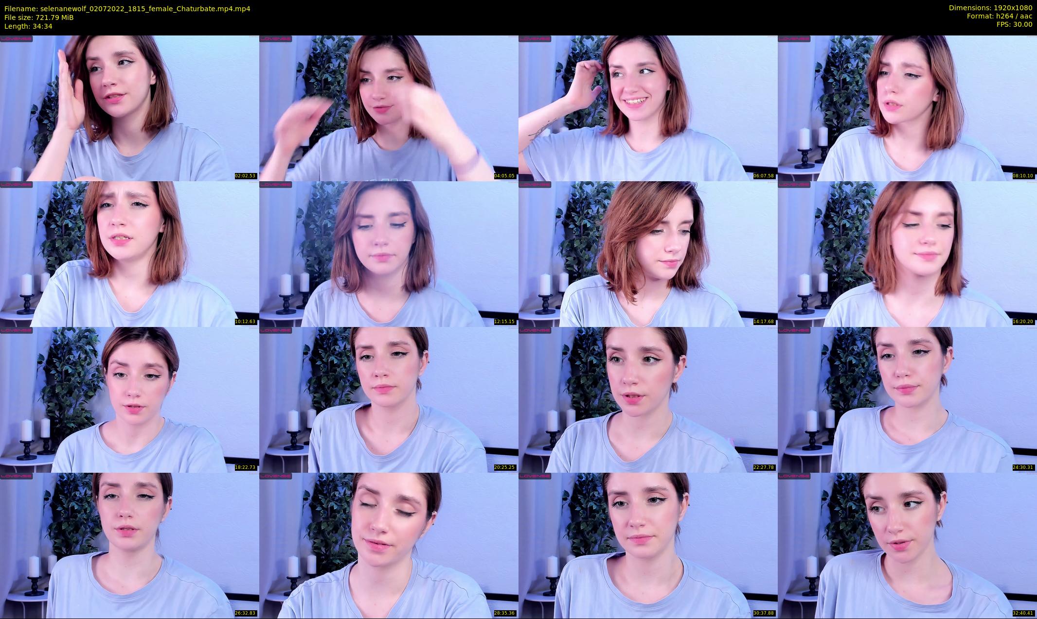 selenanewolf — 35 minute Chaturbate couple cam show recording, 1080p, Jul 2, 2022