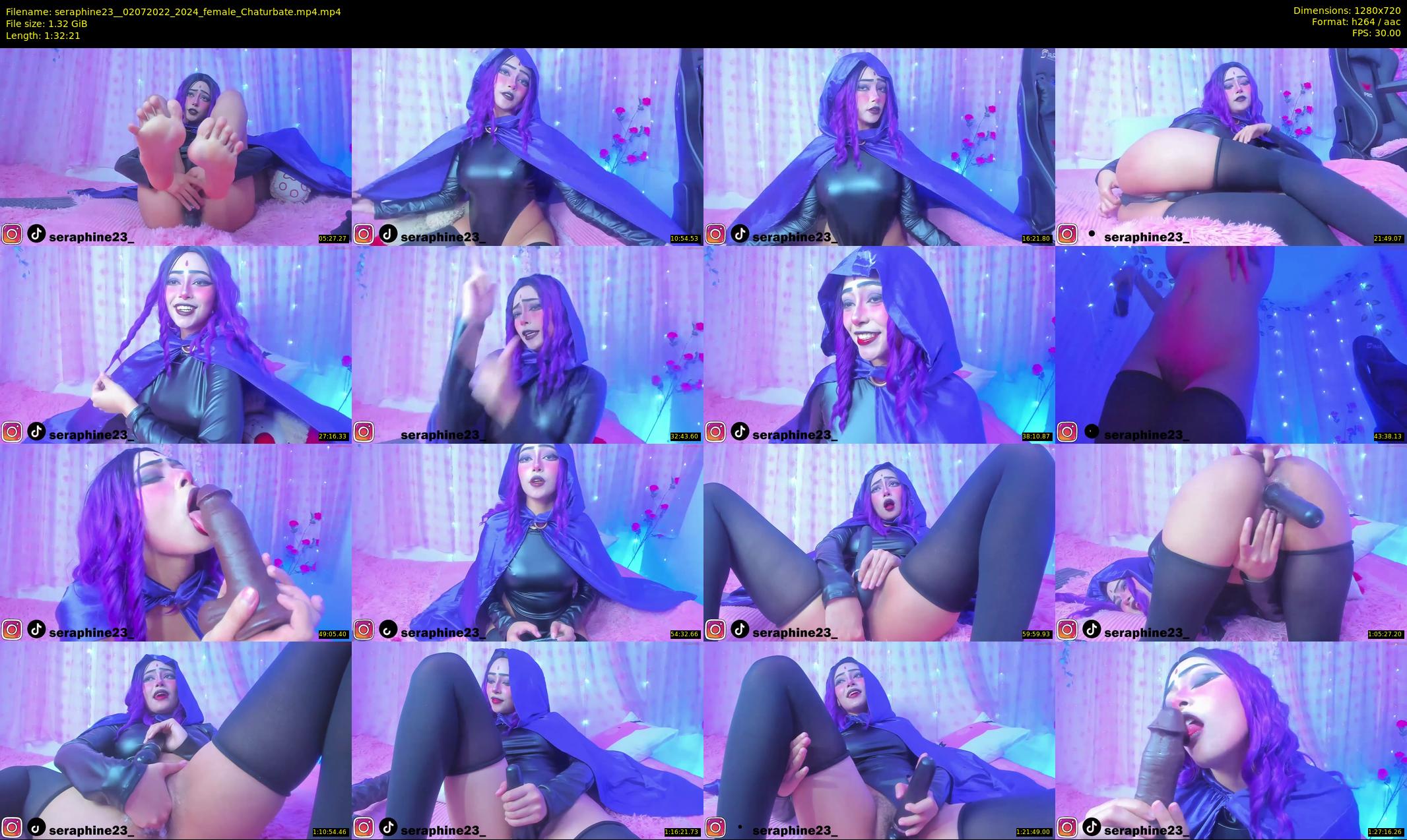 seraphine23_ — 93 minute Chaturbate female cam show recording, 720p, Jul 2, 2022