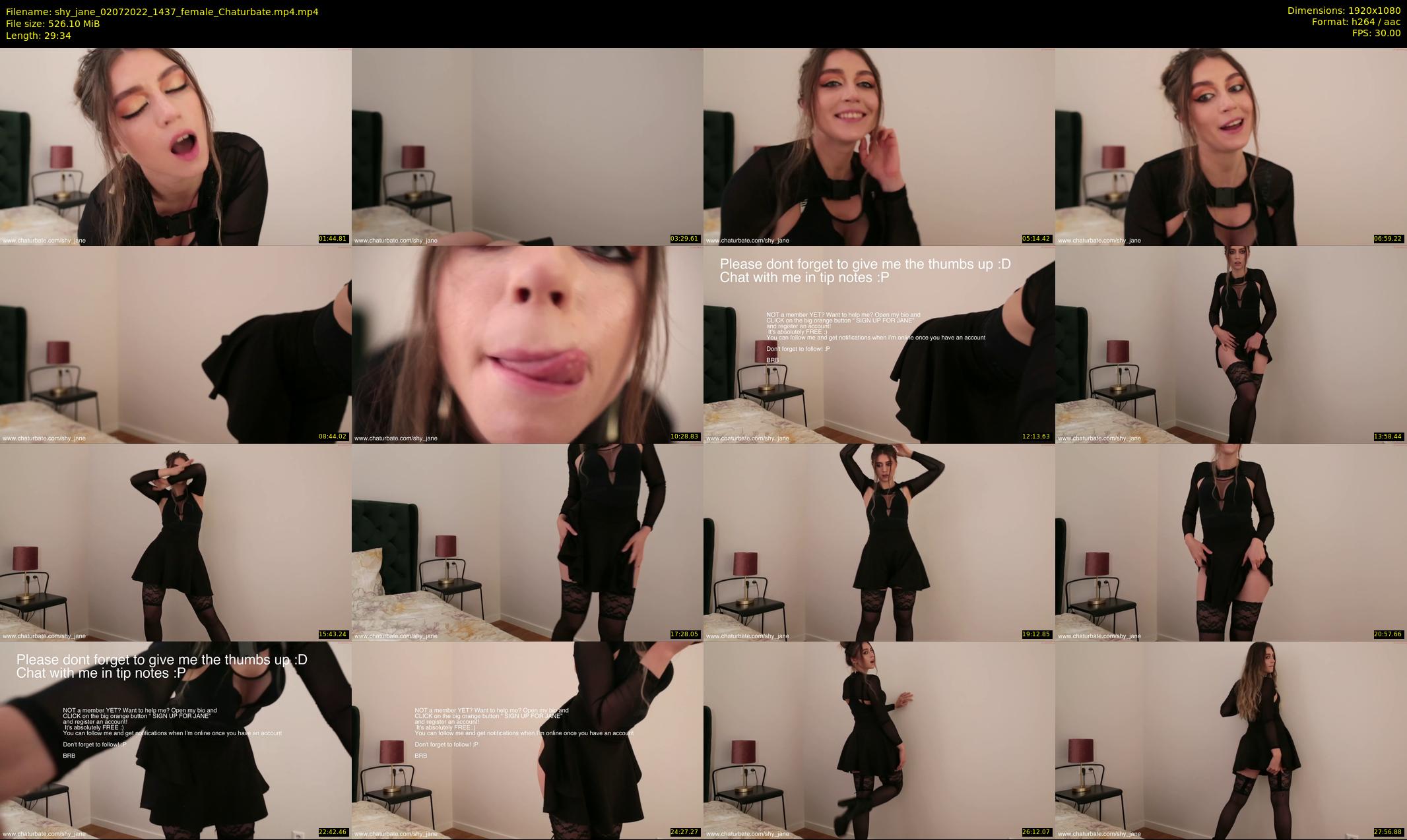 shy_jane — 30 minute Chaturbate female cam show recording, 1080p, Jul 2, 2022