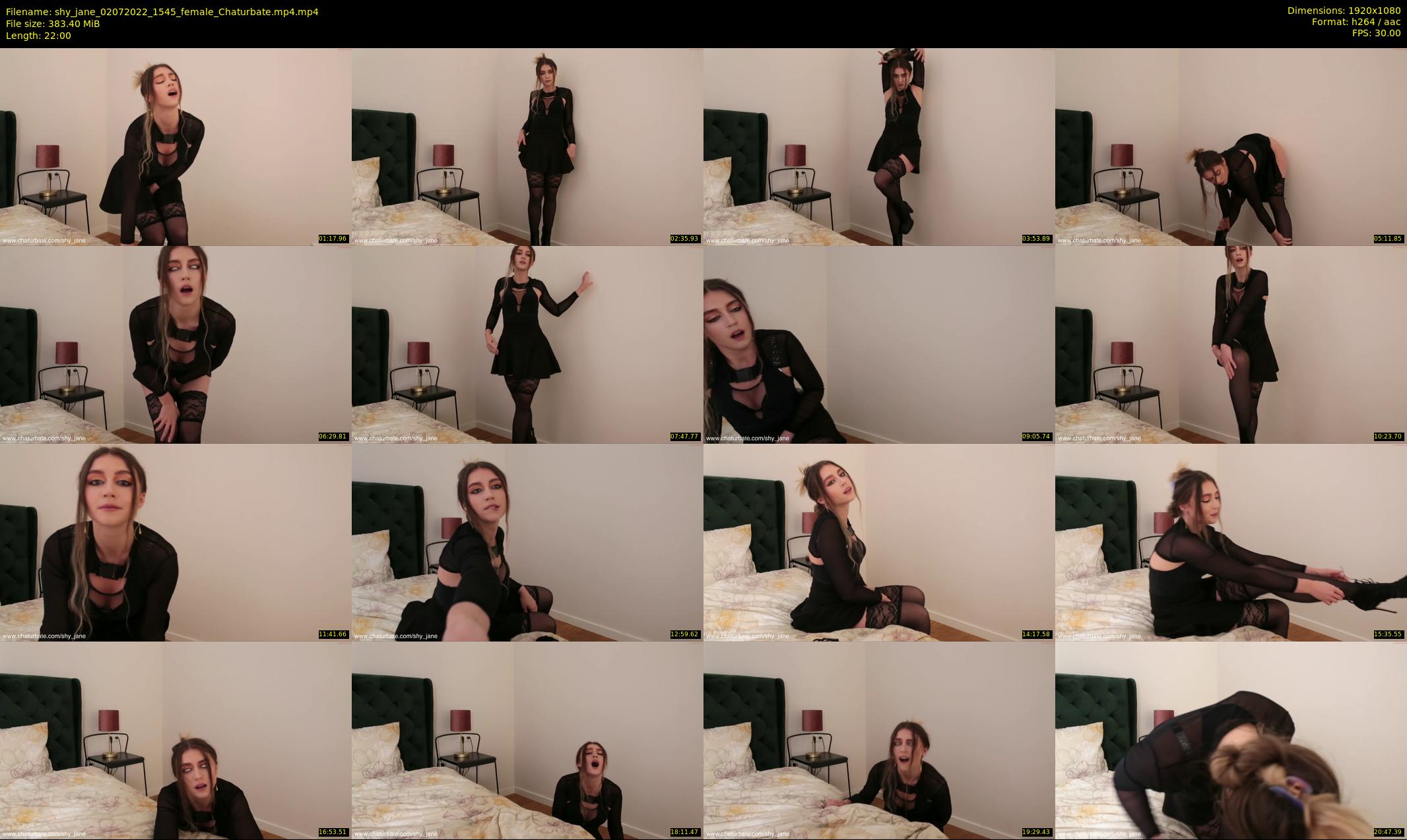 shy_jane — 22 minute Chaturbate female cam show recording, 1080p, Jul 2, 2022