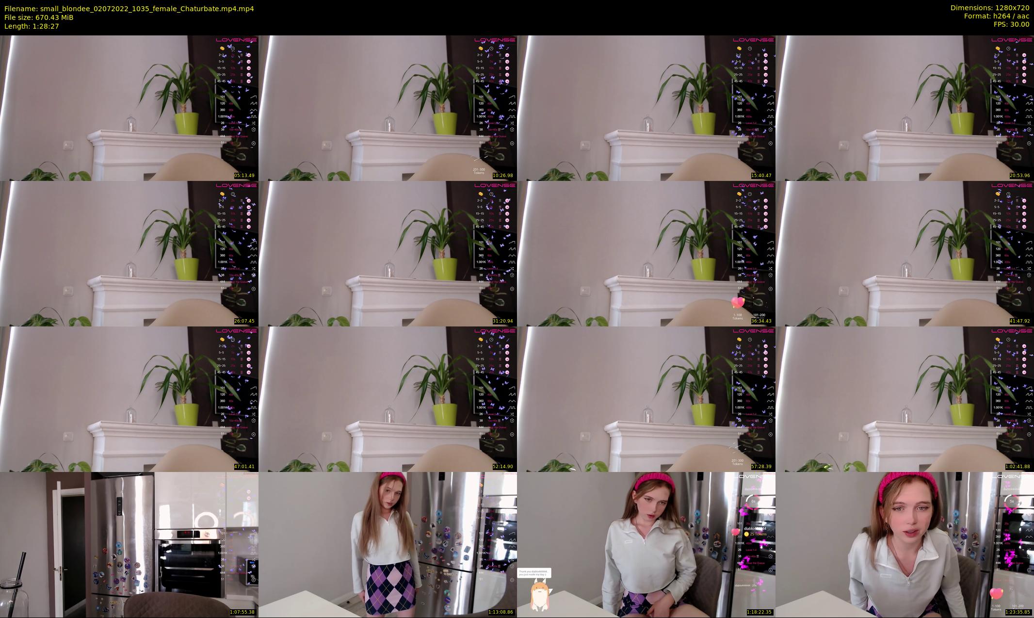 small_blondee — 89 minute Chaturbate female cam show recording, 720p, Jul 2, 2022
