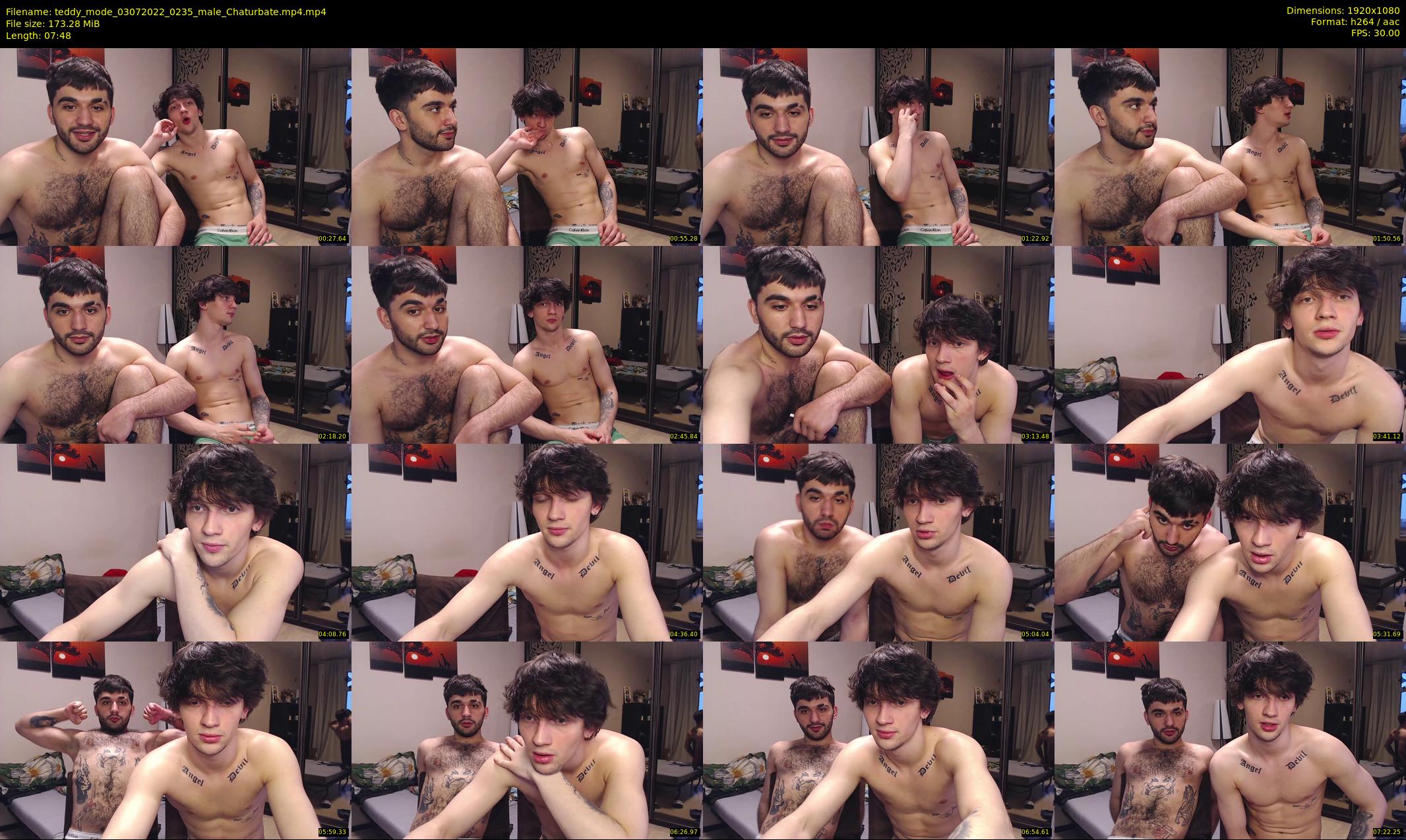 teddy_mode — 8 minute Chaturbate couple cam show recording, 1080p, Jul 3, 2022