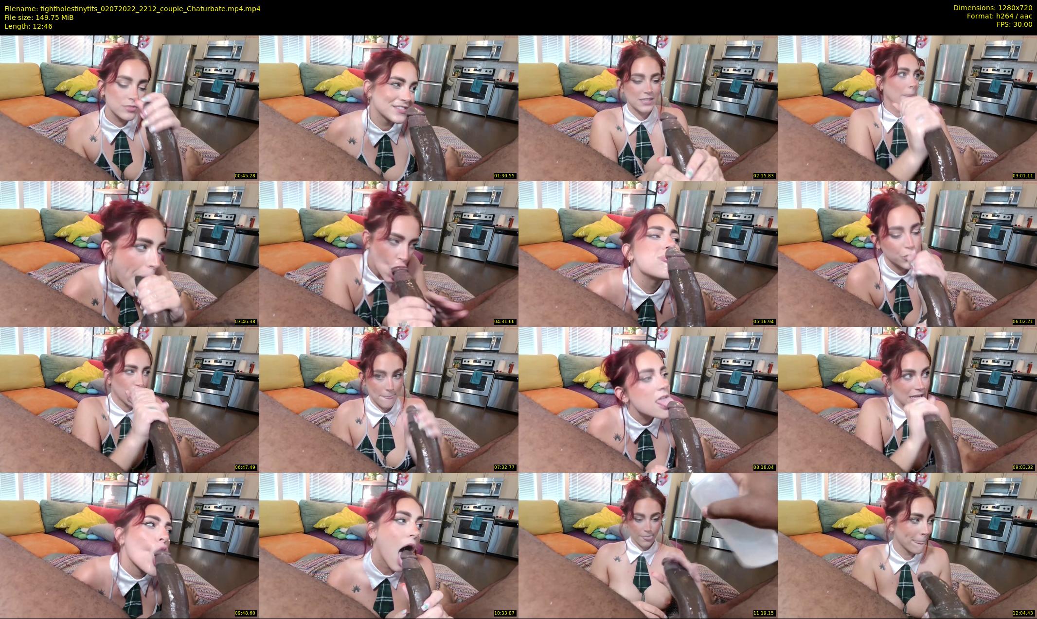 tightholestinytits — 13 minute Chaturbate couple cam show recording, 720p, Jul 2, 2022