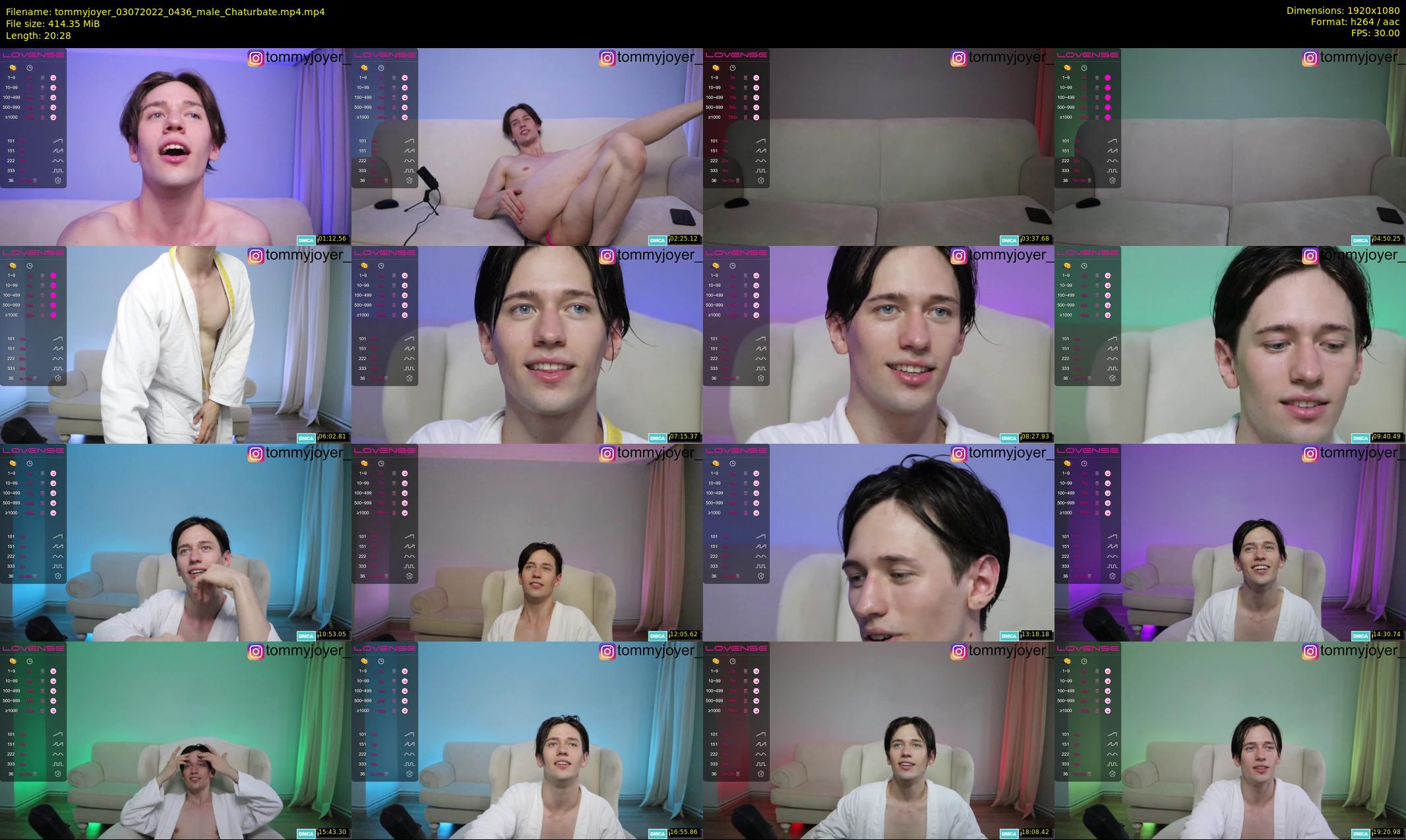 tommyjoyer — 21 minute Chaturbate male cam show recording, 1080p, Jul 3, 2022