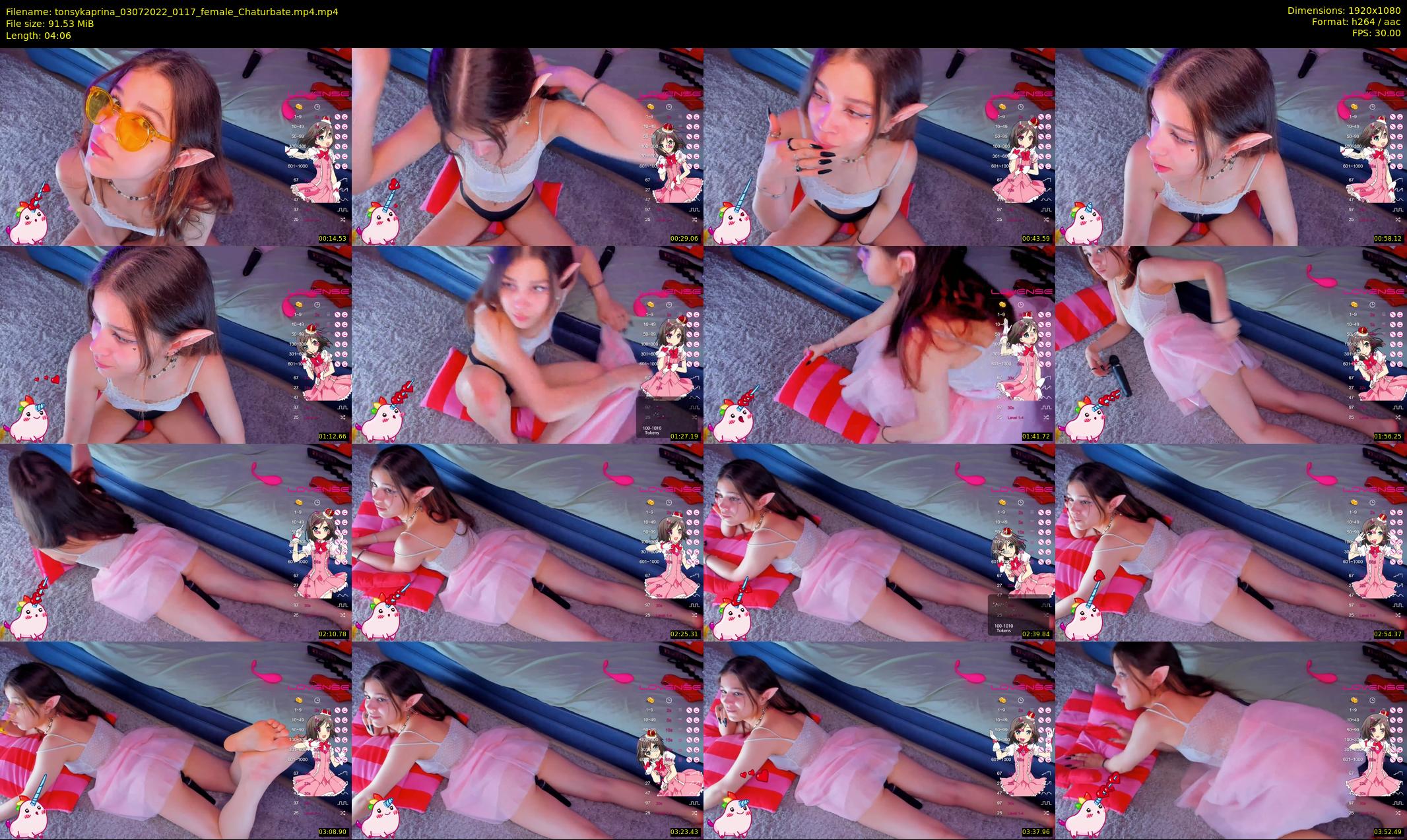 tonsykaprina — 5 minute Chaturbate couple cam show recording, 1080p, Jul 3, 2022