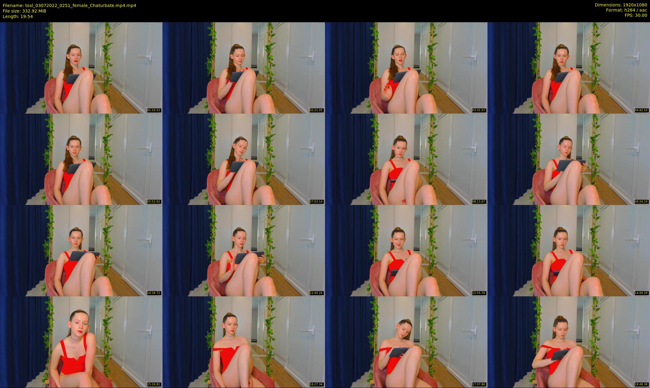 toxl — 20 minute Chaturbate female cam show recording, 1080p, Jul 3, 2022